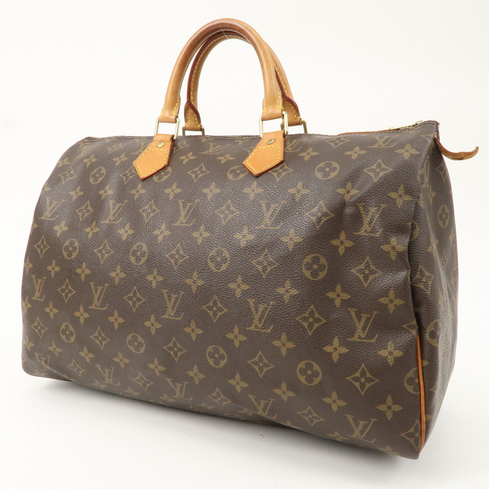 Louis Vuitton Monogram Speedy 40 Hand Bag Boston Bag M41522