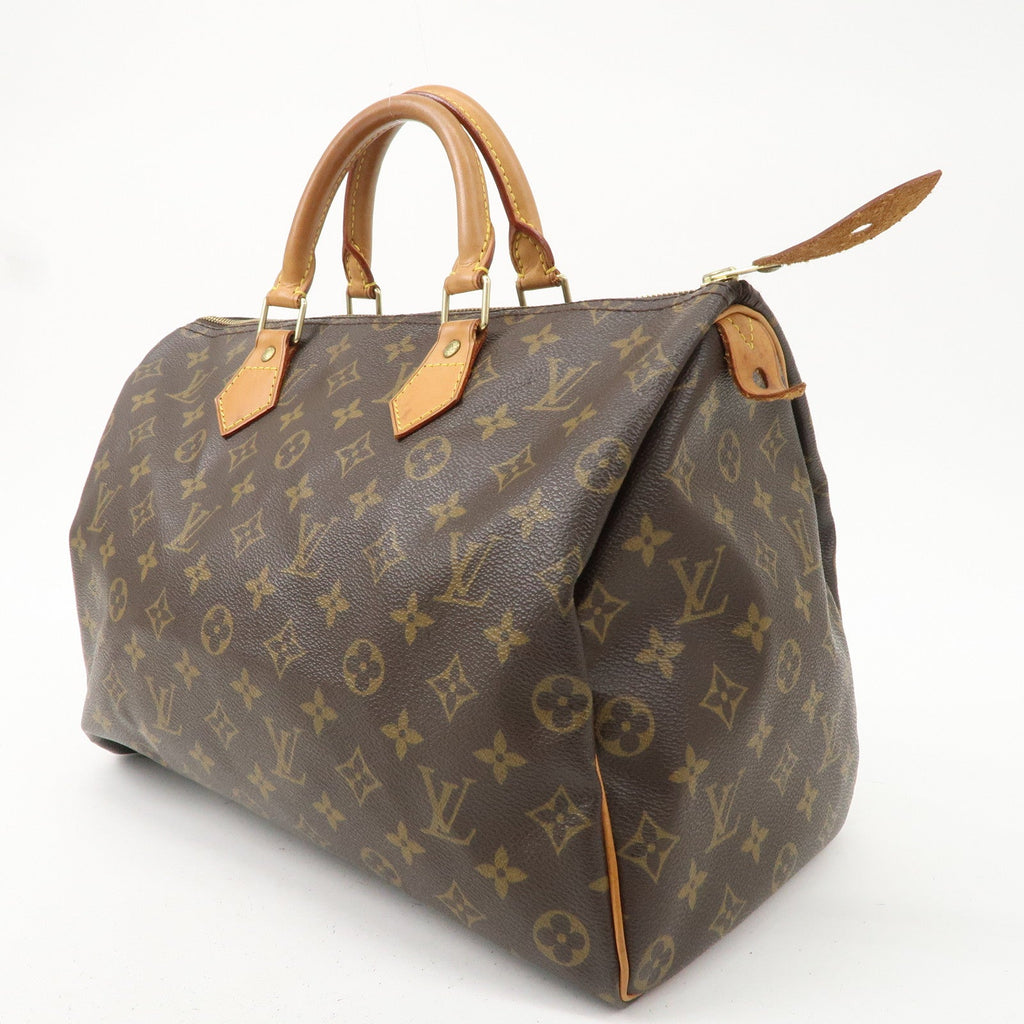 Louis Vuitton Monogram Speedy 35 Hand Bag Boston Bag M41524