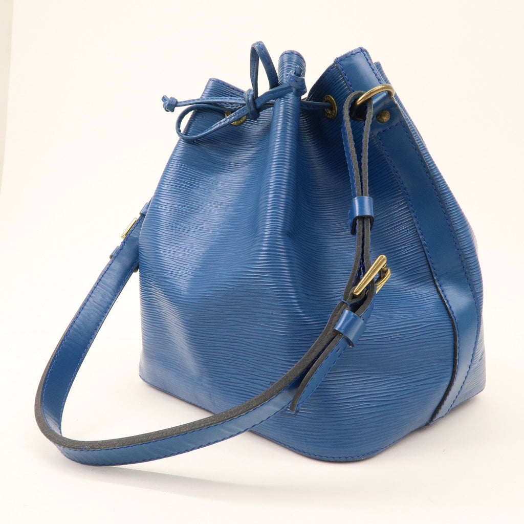 Louis Vuitton Epi Petit Noe Shoulder Bag Toledo Blue M44105