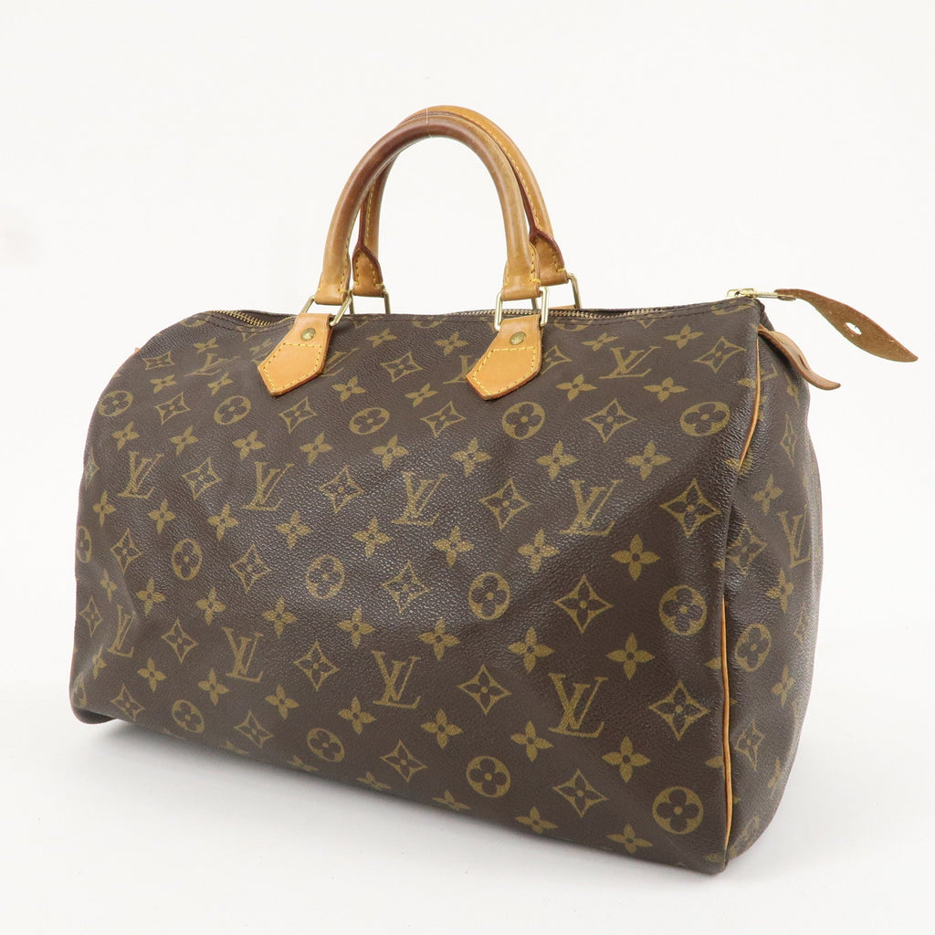 Louis Vuitton Monogram Speedy 35 Hand Bag Boston Bag M41524
