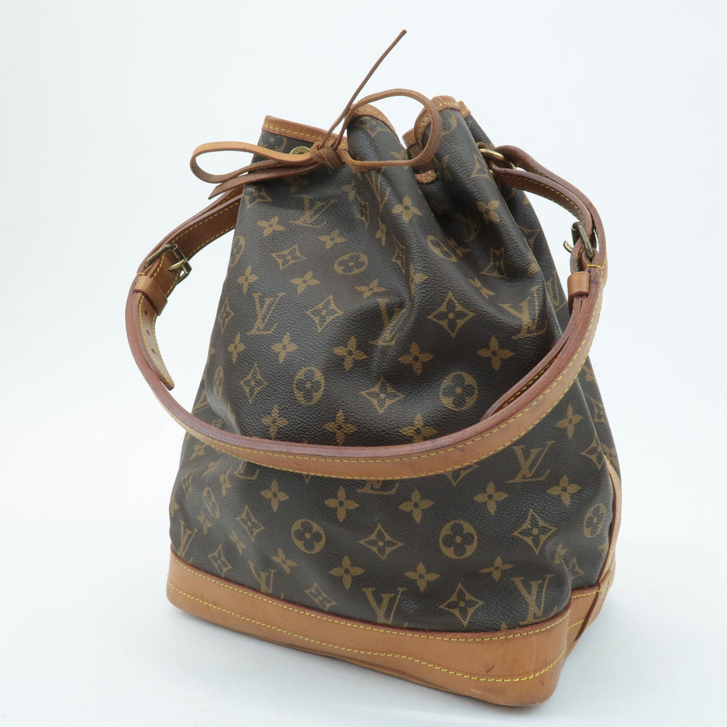 Louis Vuitton Monogram Noe Shoulder Bag Hand Bag Brown M42224