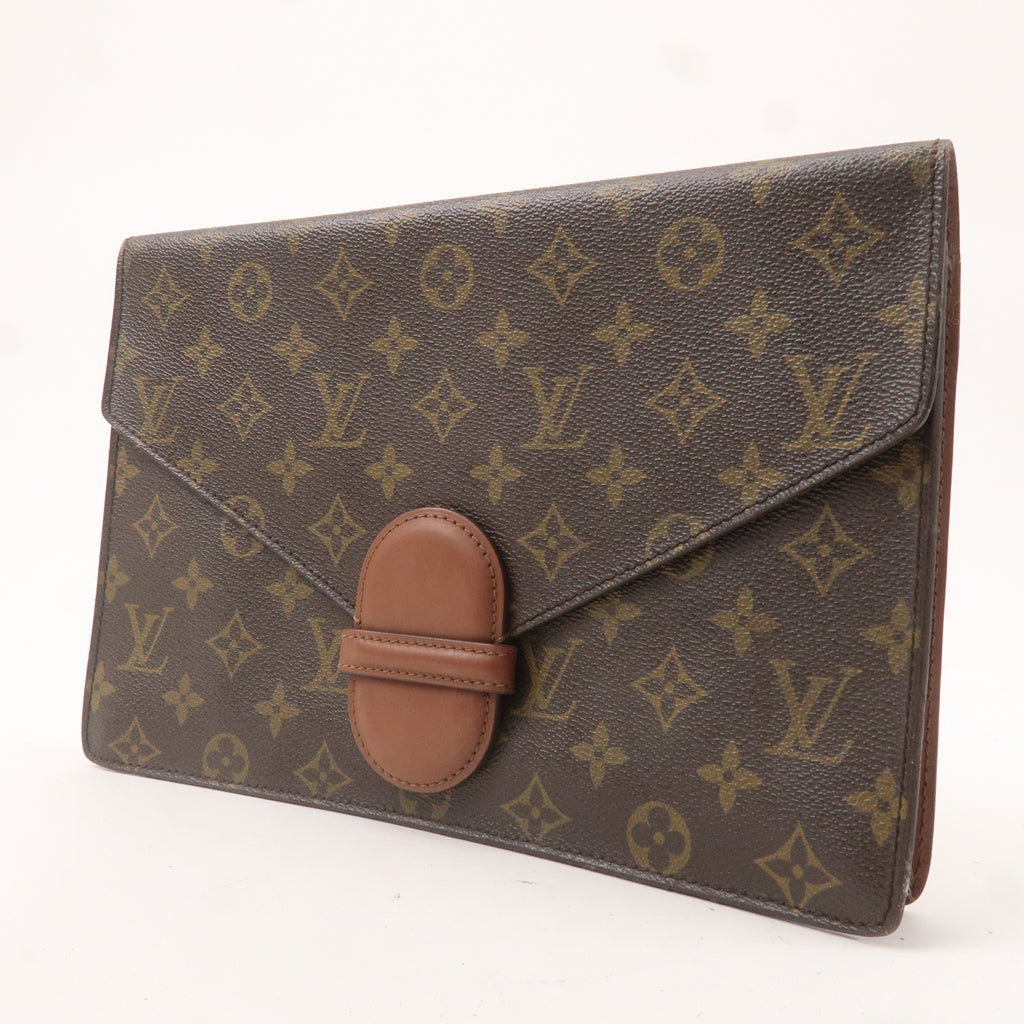 Louis Vuitton Monogram Ranelagh Clutch Bag Pouch Brown M51782