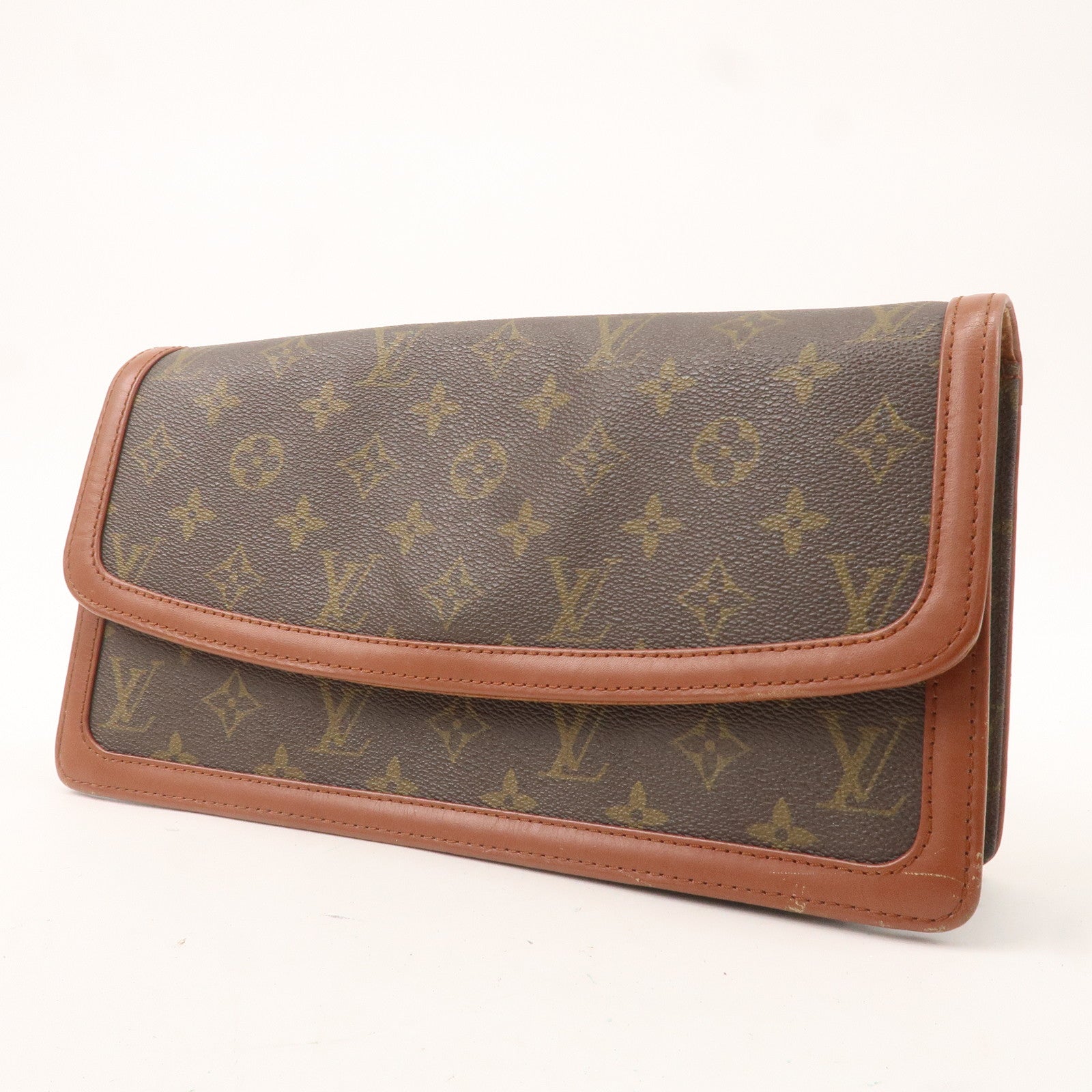 Louis Vuitton Monogram Pochette Dame GM Clutch Bag M51810