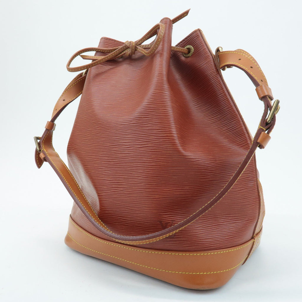 Louis Vuitton Epi Noe Shoulder Bag Kenya Brown M44003
