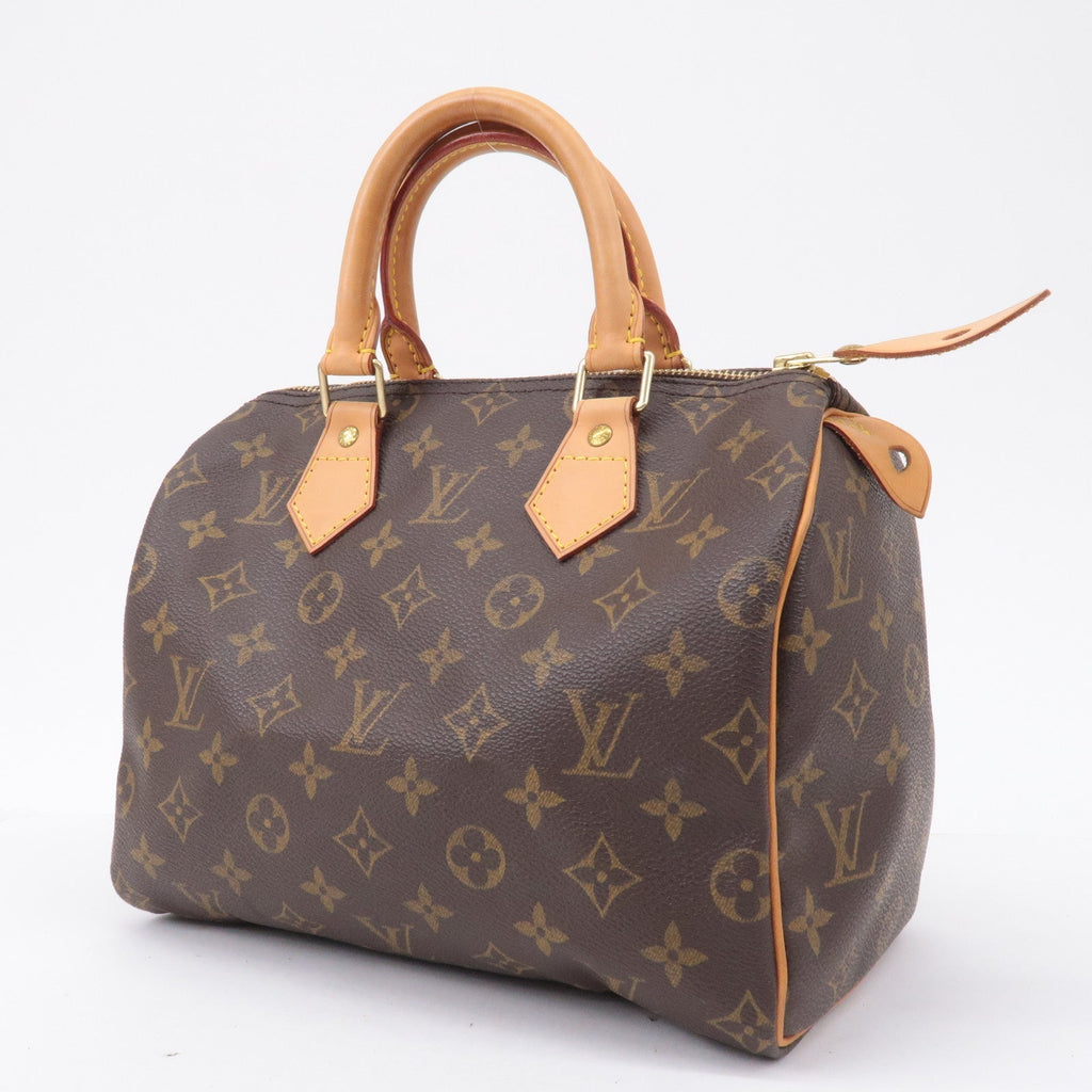 Louis Vuitton Monogram Speedy 25 Hand Bag Boston Bag M41528