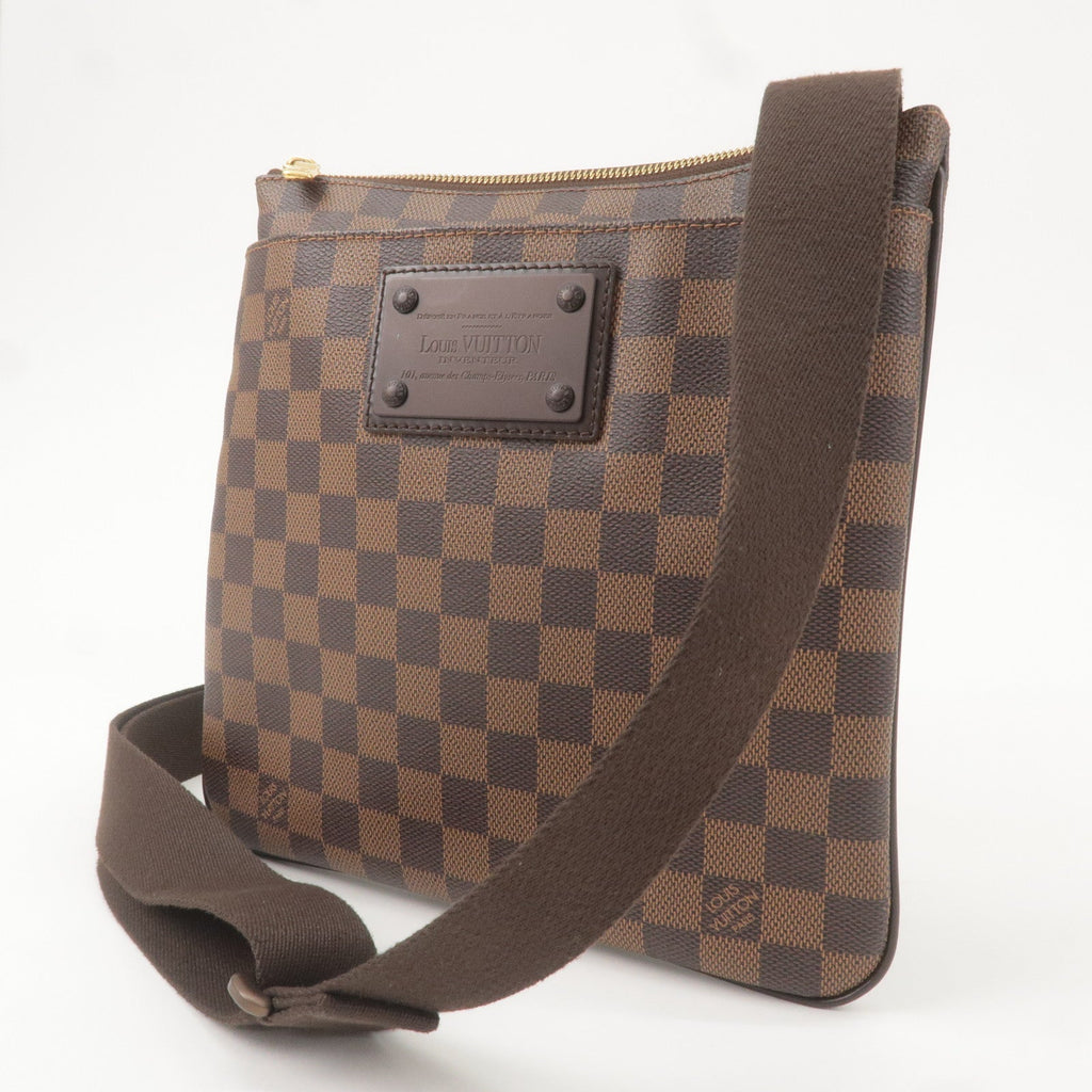 Louis Vuitton Damier Pochette Pratt Brooklyn Shoulder Bag N41100