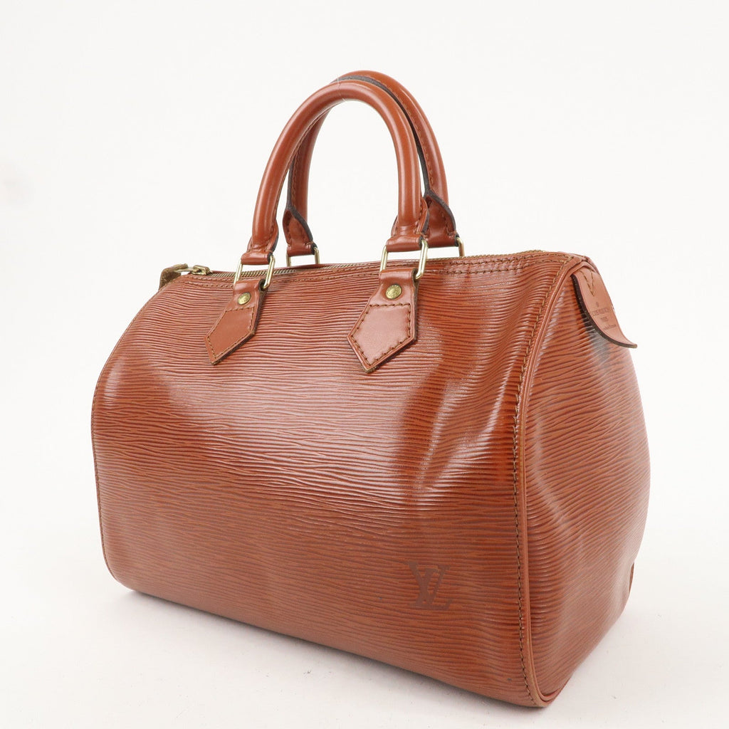 Louis Vuitton Epi Speedy 25 Hand Boston Bag Kenya Brown M43013