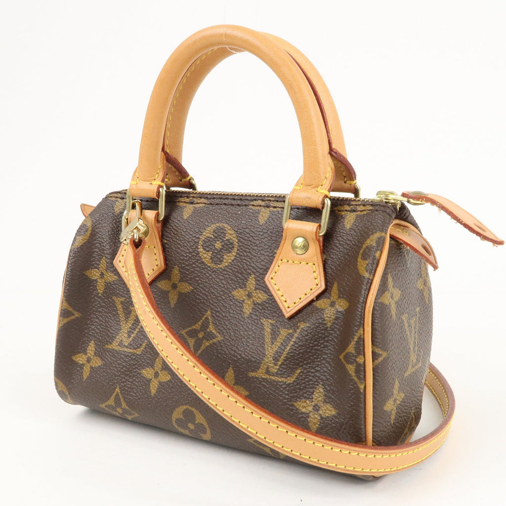 Louis Vuitton Monogram Mini Speedy Boston Bag Strap M41534 J00145