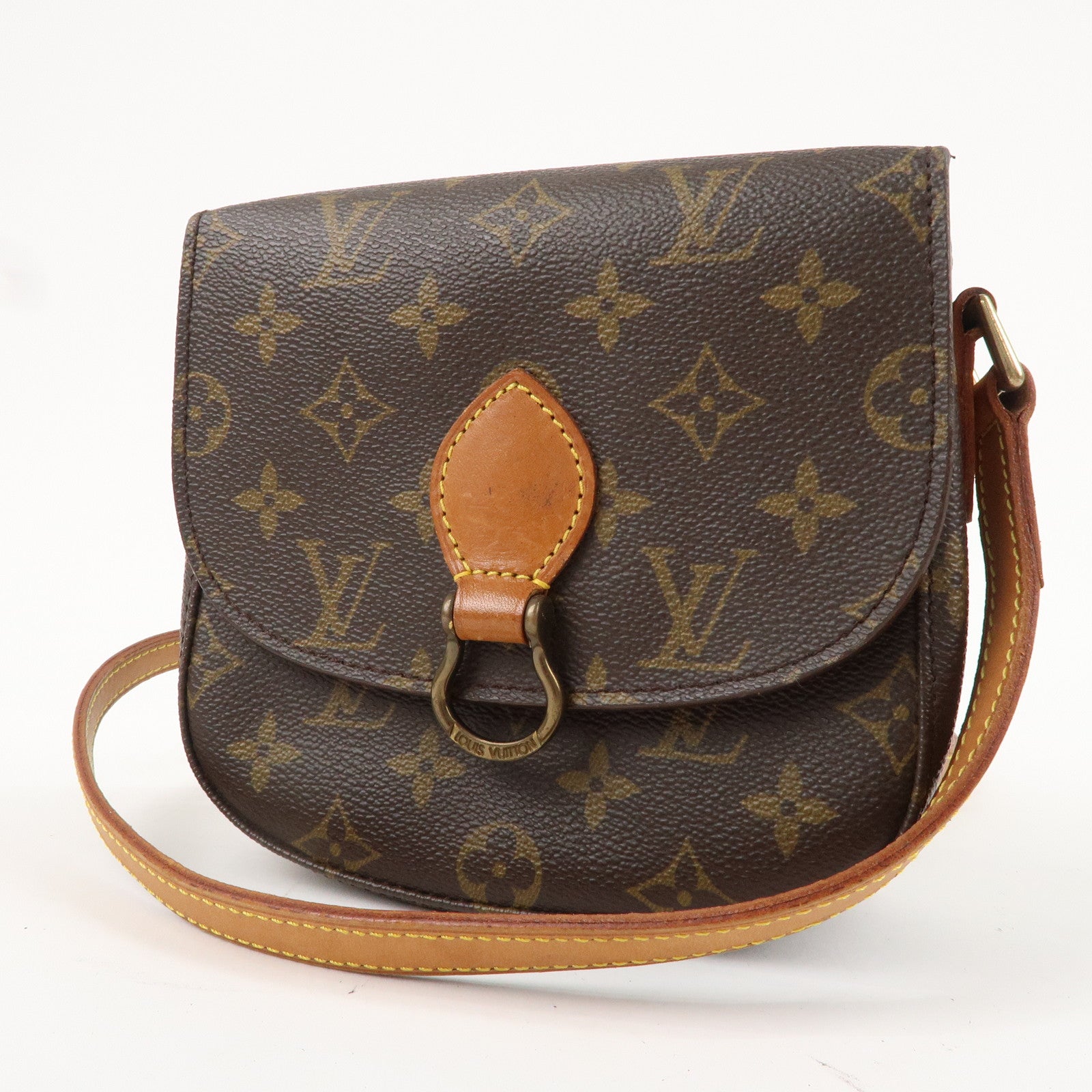 Louis Vuitton Monogram Mini Saint Cloud Shoulder Bag M51244