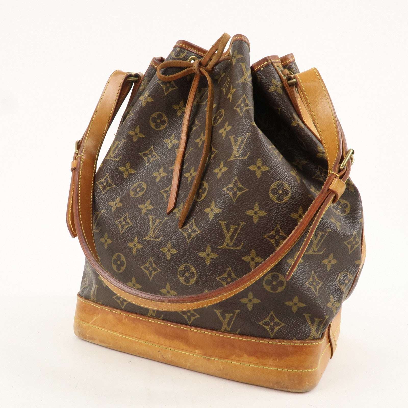 Louis Vuitton Monogram Noe Shoulder Bag Brown M42224