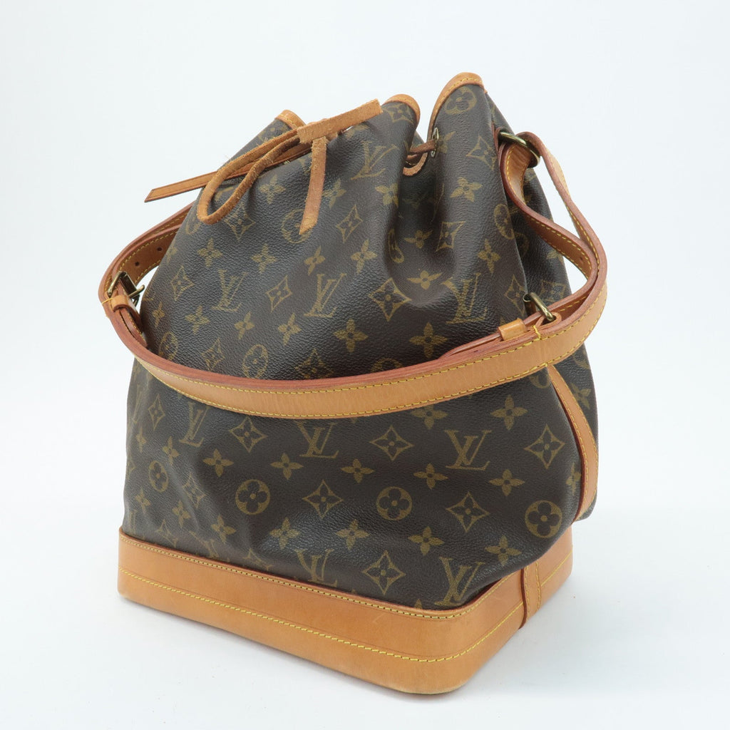 Louis Vuitton Monogram Noe Shoulder Bag Hand Bag Brown M42224