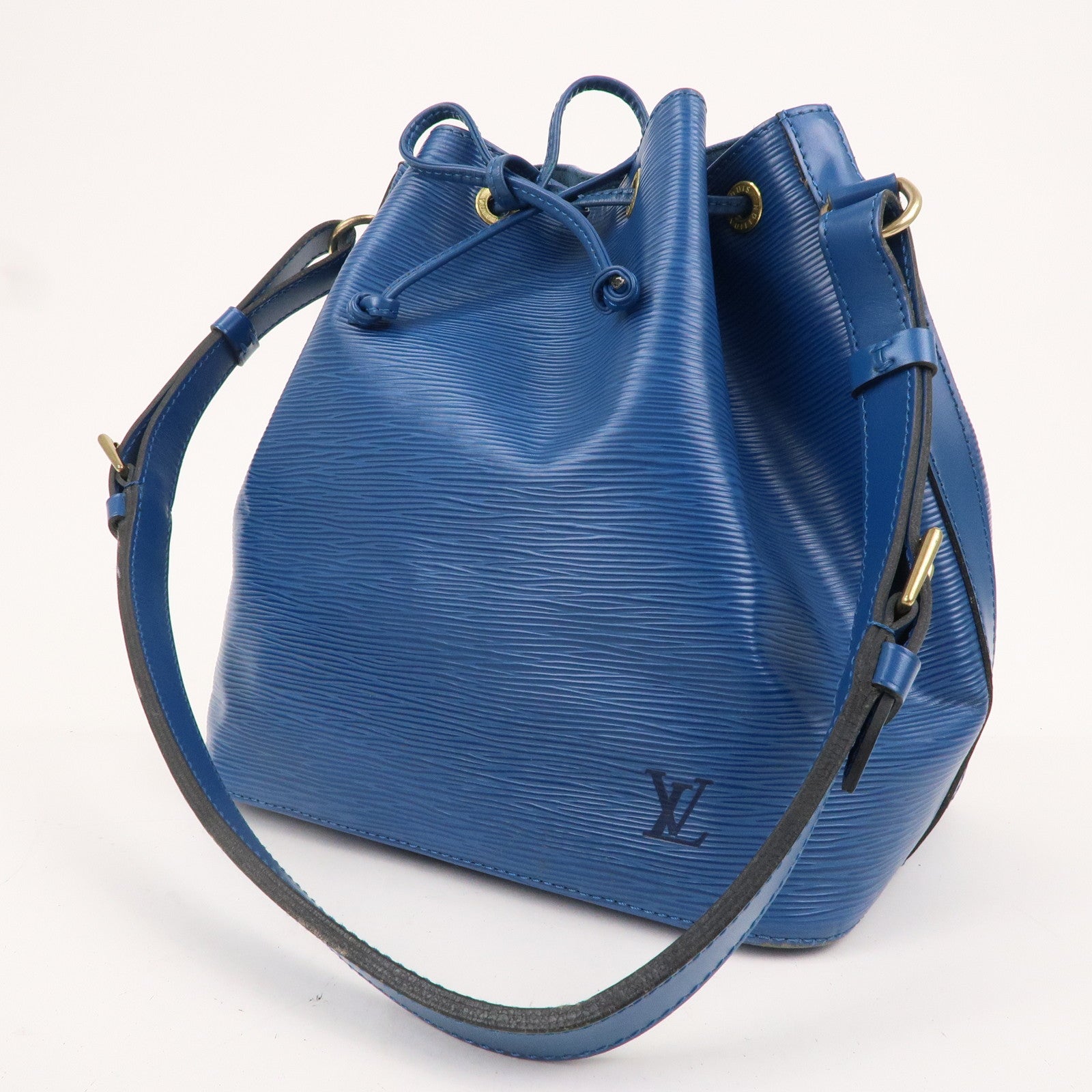 Louis Vuitton Epi Petit Noe Shoulder Bag Toledo Blue M44105