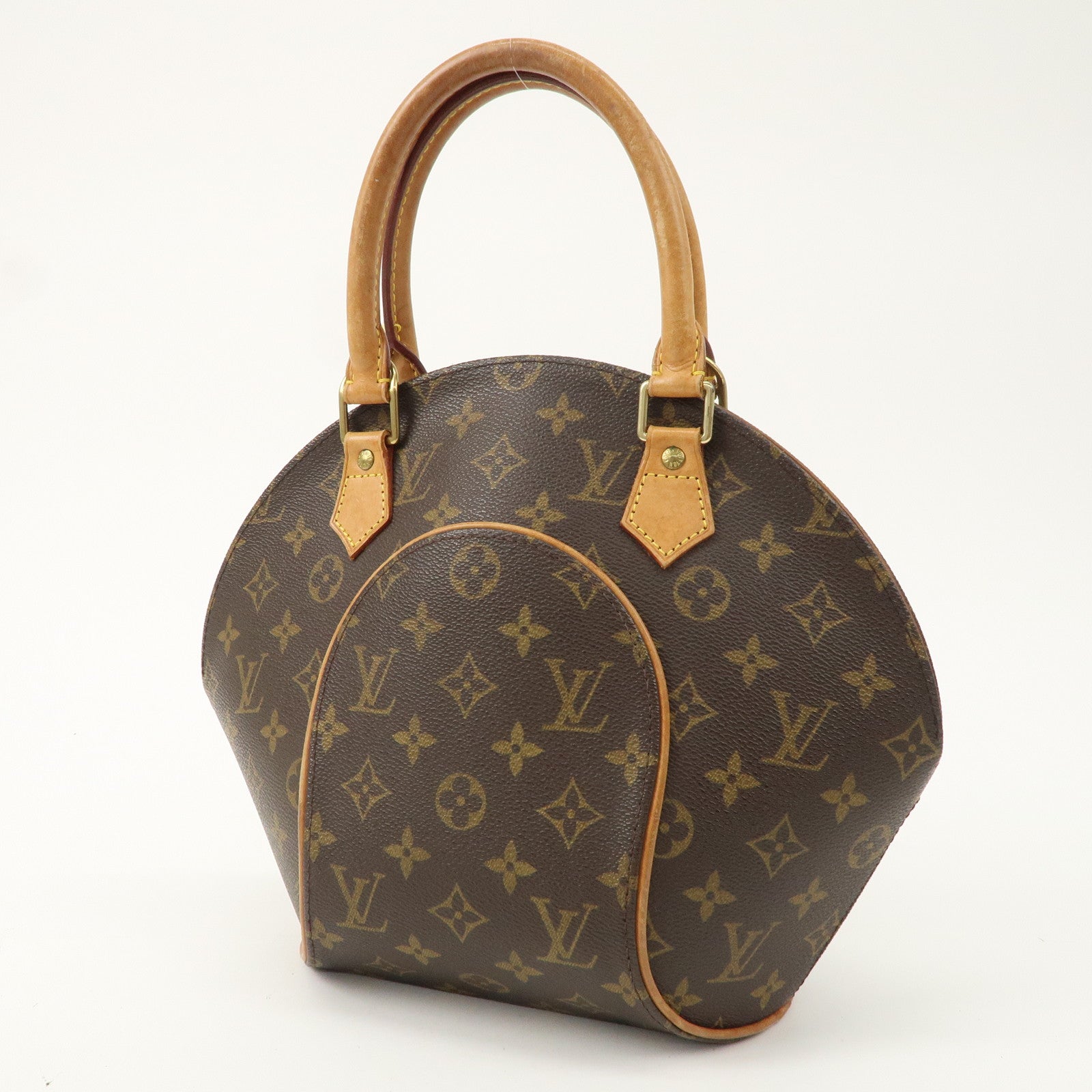 Louis Vuitton Monogram Ellipse PM Hand Bag Brown M51127