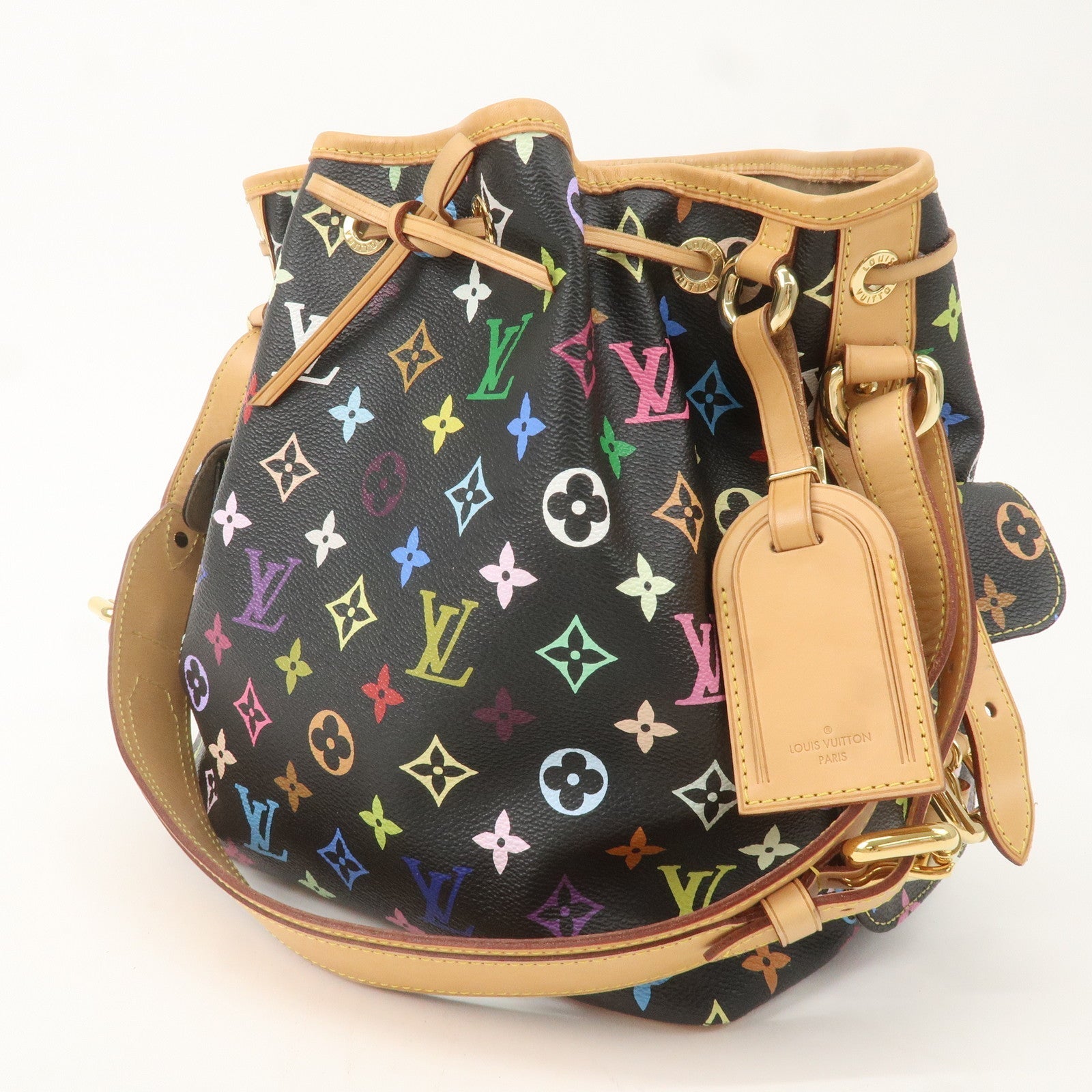 Louis Vuitton Monogram Multi Color Petit Noe Shoulder Bag M42230