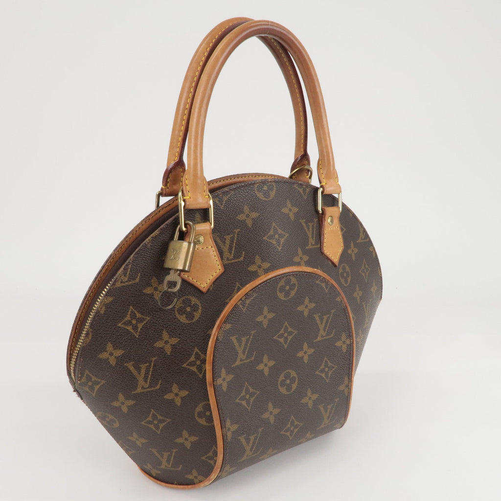 Louis Vuitton Monogram Ellipse PM Hand Bag Brown M51127