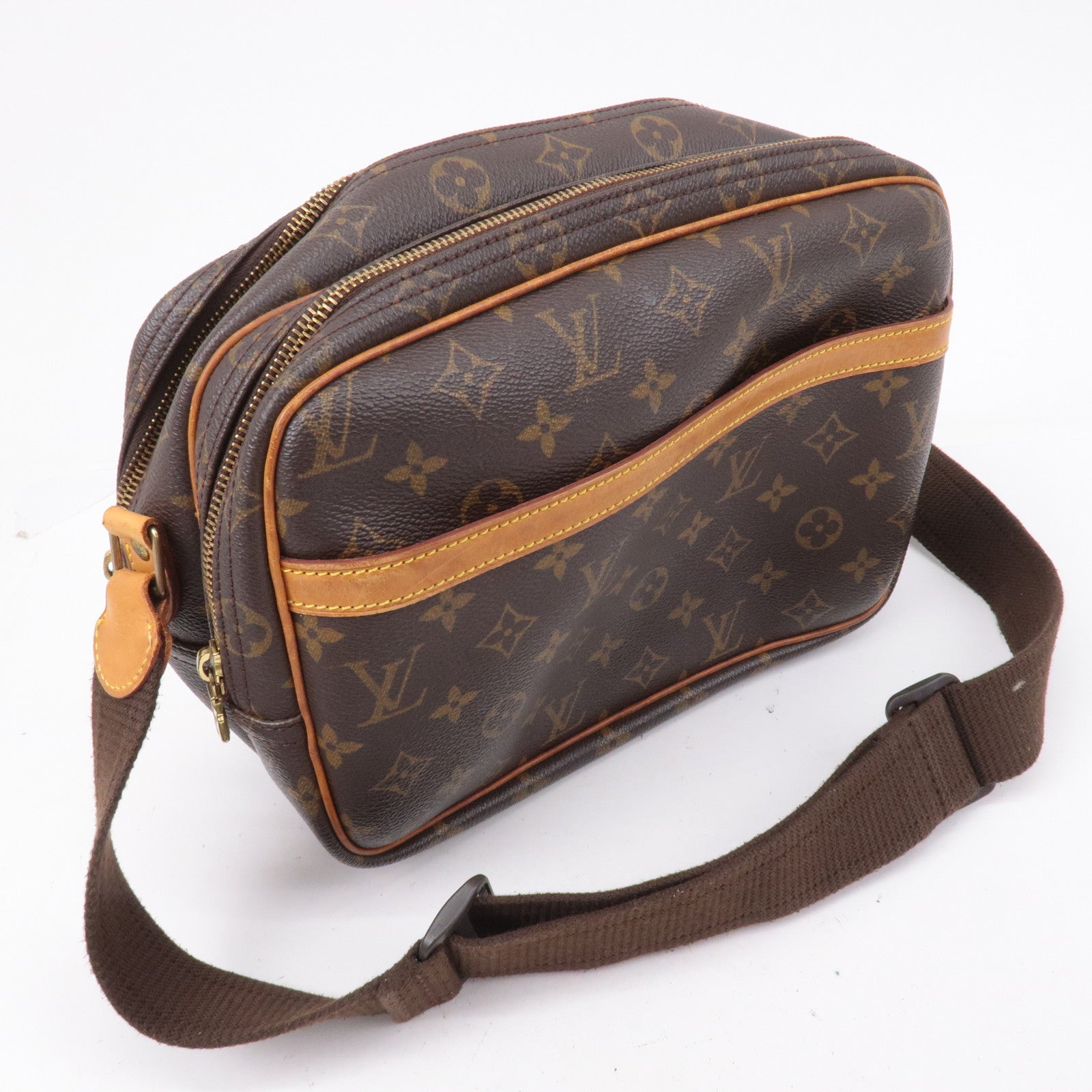 Louis Vuitton Monogram Reporter PM Shoulder Bag M45254