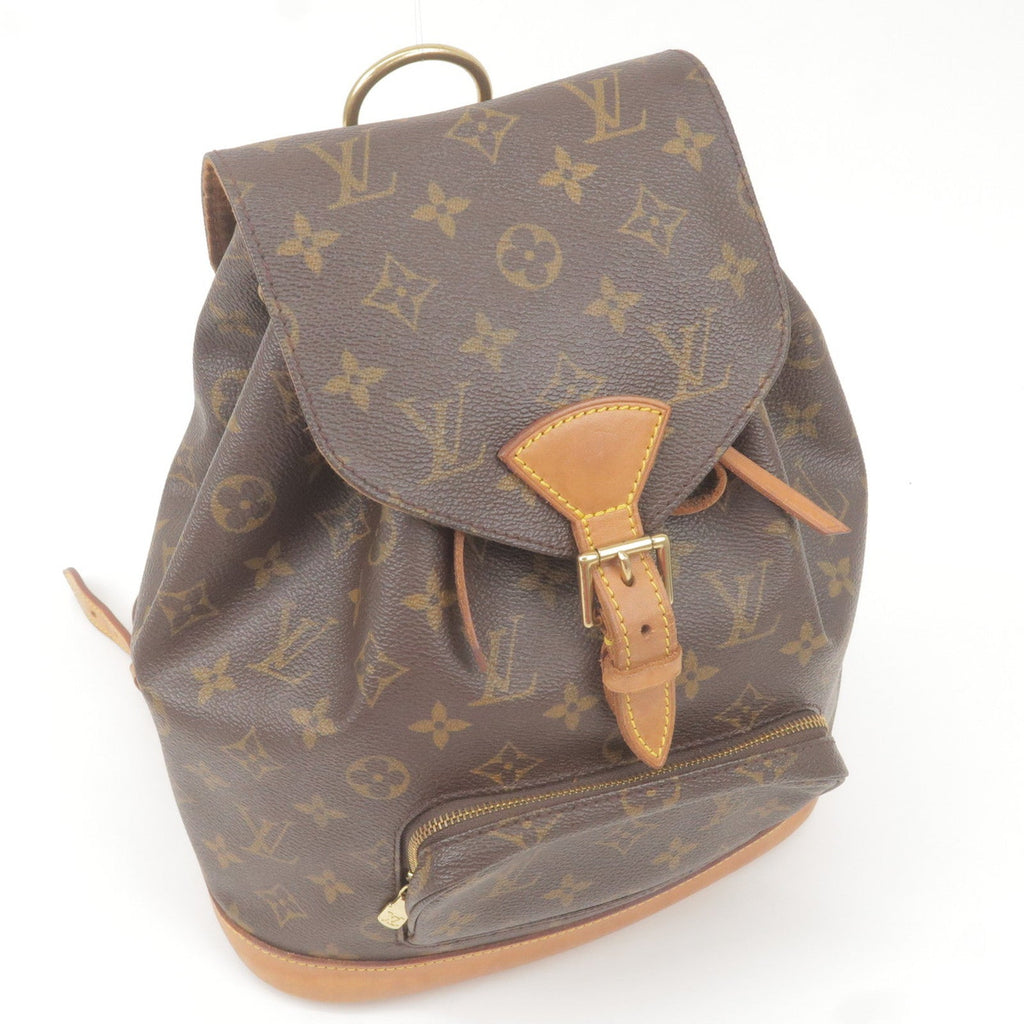 Louis Vuitton Monogram Montsouris MM Back Pack Bag M51136