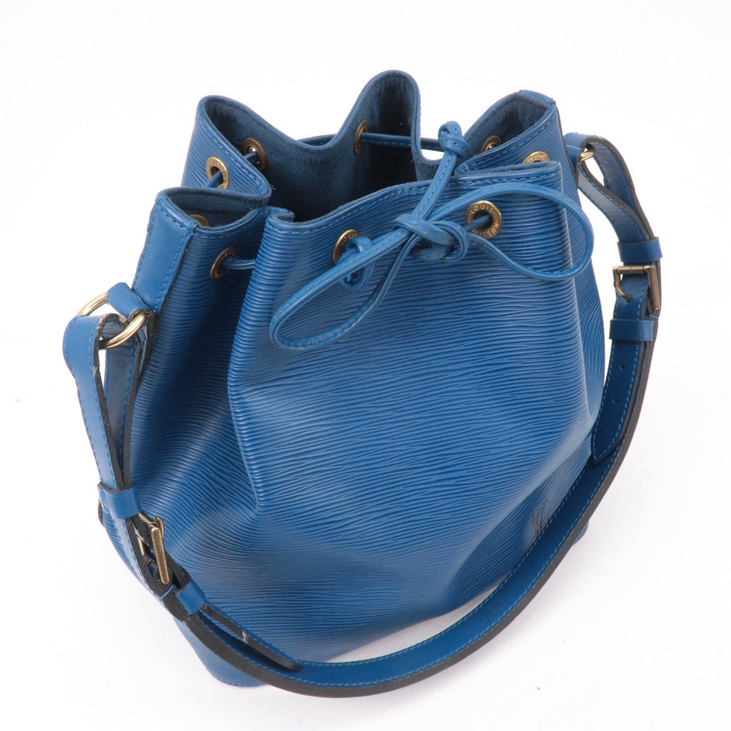 Louis Vuitton Epi Petit Noe Shoulder Bag Toledo Blue M44105