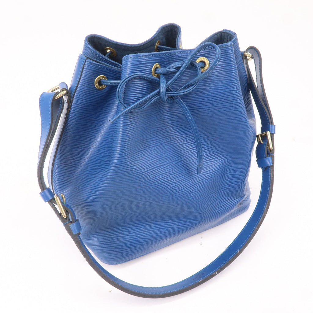 Louis Vuitton Epi Petit Noe Shoulder Bag Toledo Blue M44105