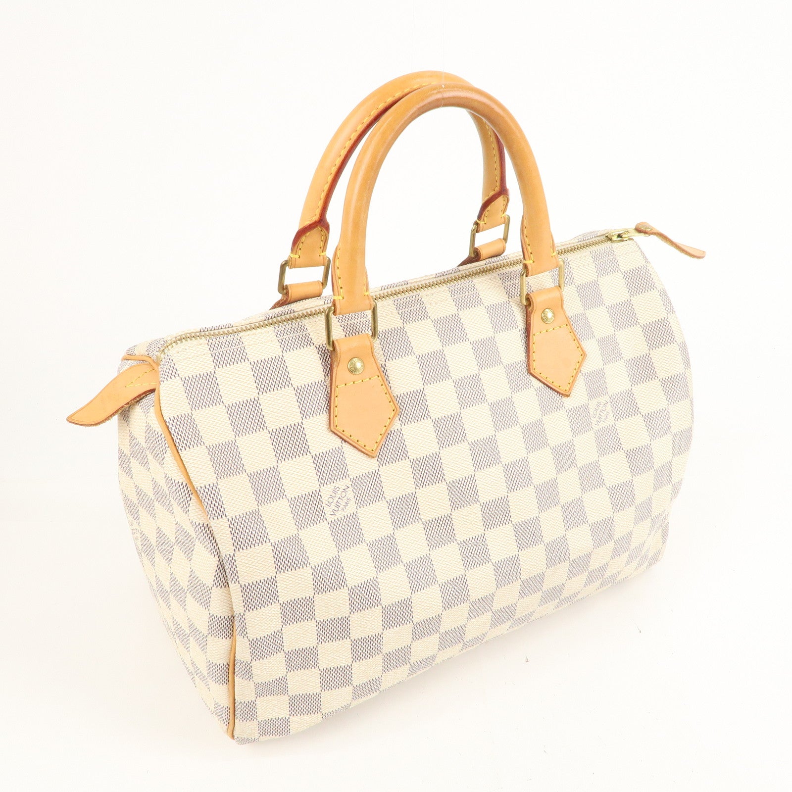 Louis Vuitton Damier Azur Speedy 30 Boston Hand Bag N41533
