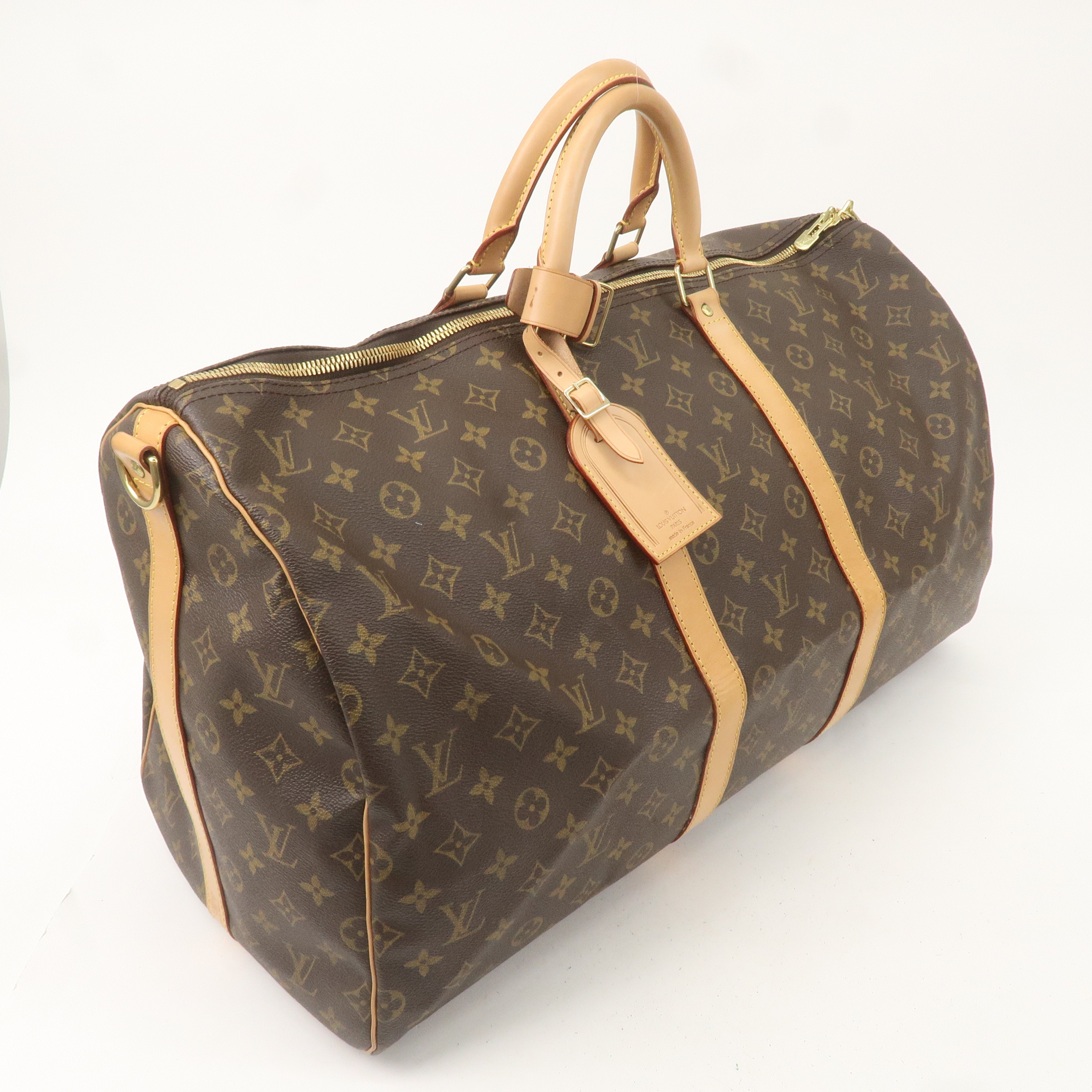 Louis Vuitton Monogram Keep All Bandouliere 55 Bag M41414