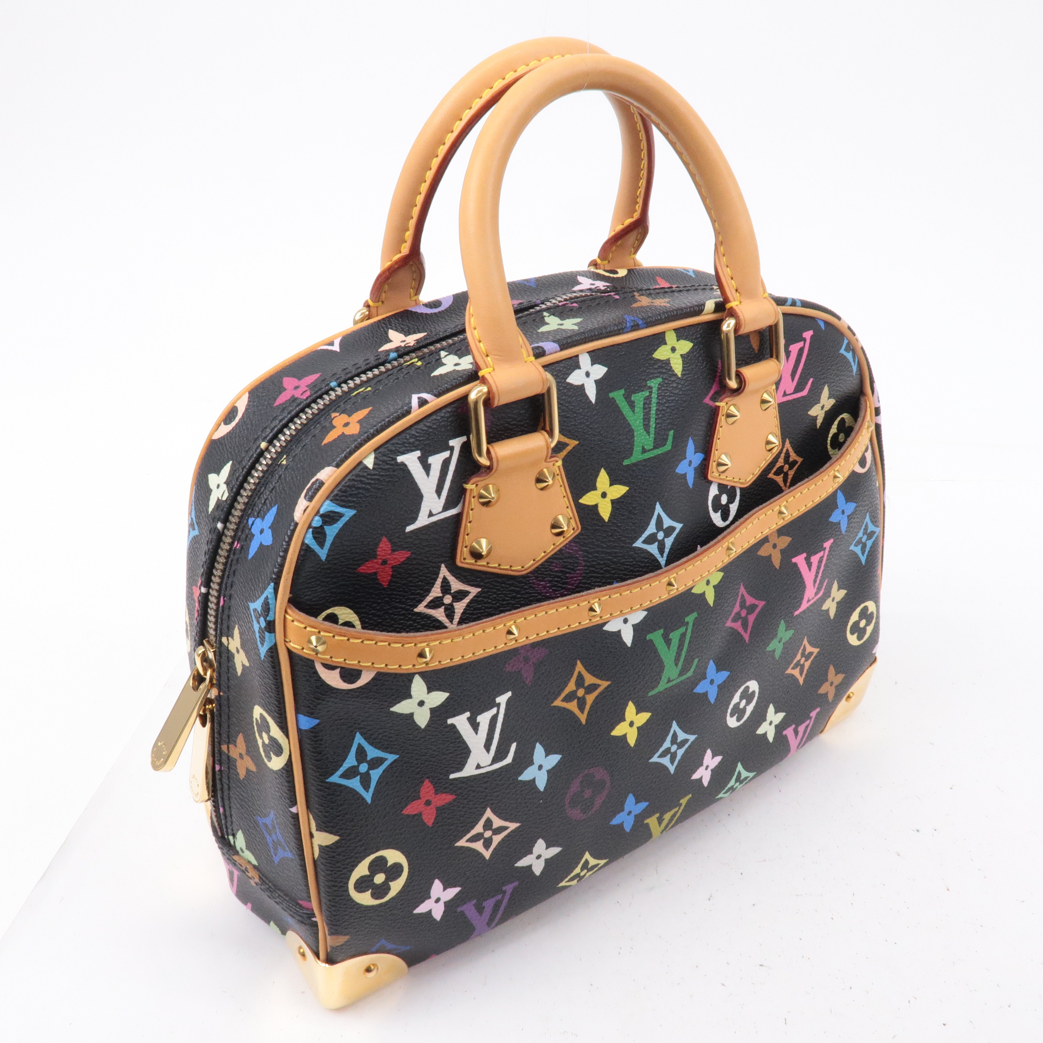 Louis Vuitton Monogram Multi Color Trouville Hand Bag M92662