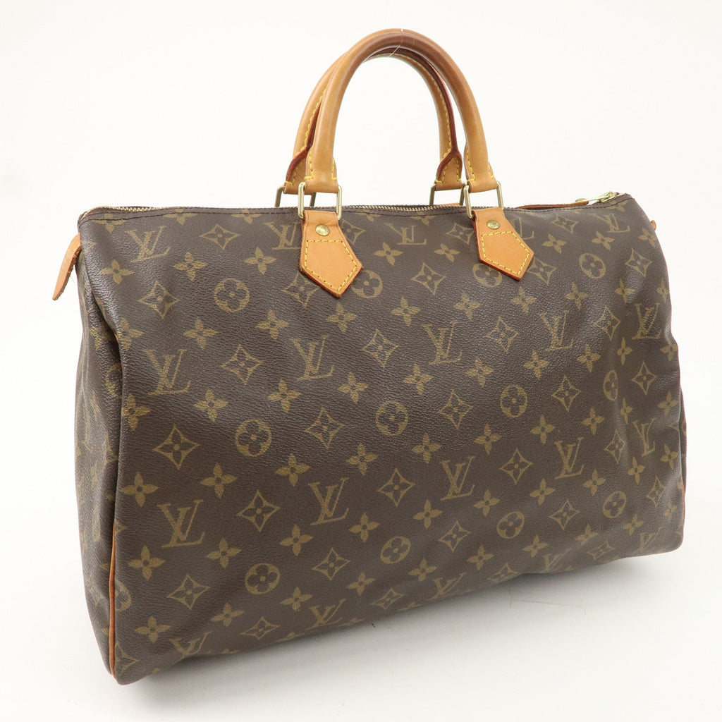 Louis Vuitton Monogram Speedy 40 Hand Bag Boston Bag M41522