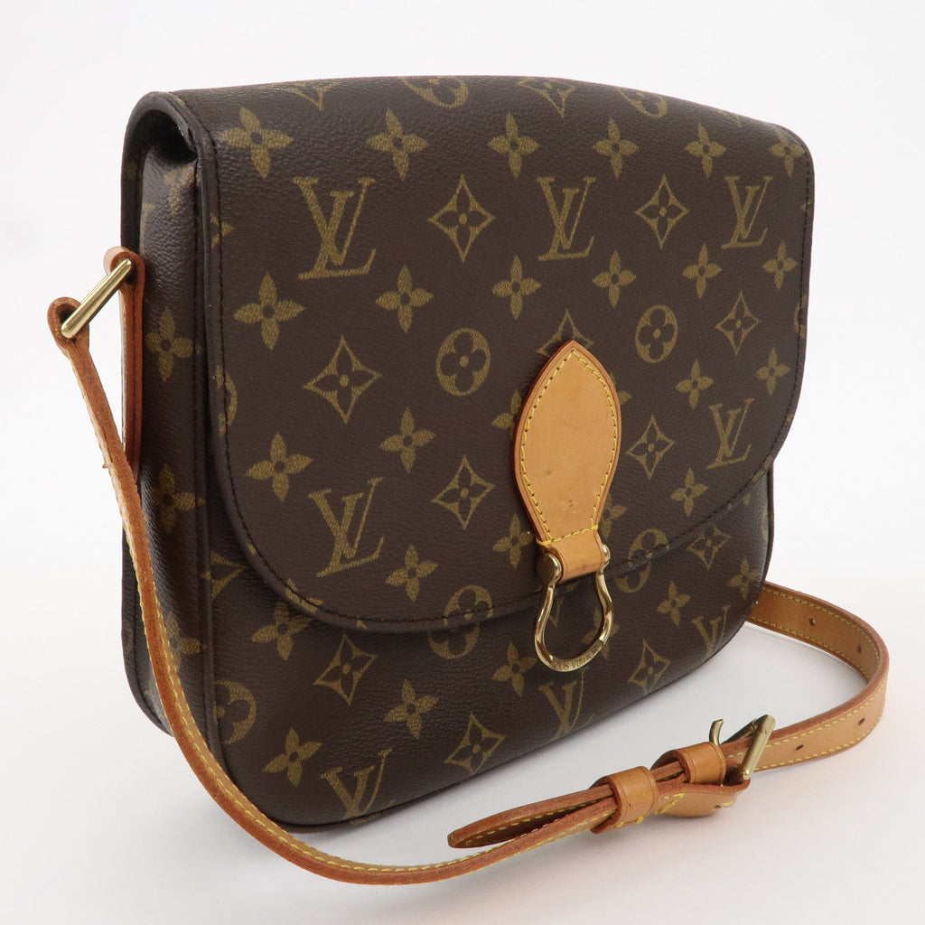 Louis Vuitton Monogram Saint Cloud GM Shoulder Bag Brown M51242