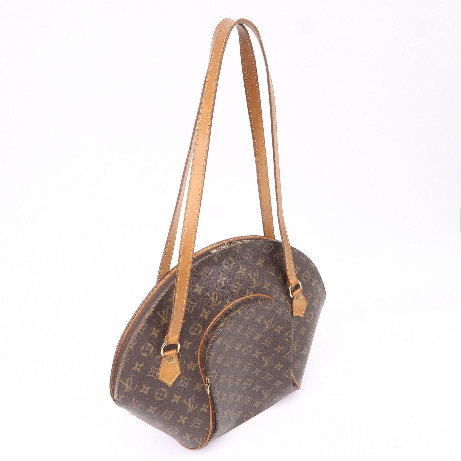 Louis Vuitton Monogram Ellipse Shopping Shoulder Bag Brown M51128