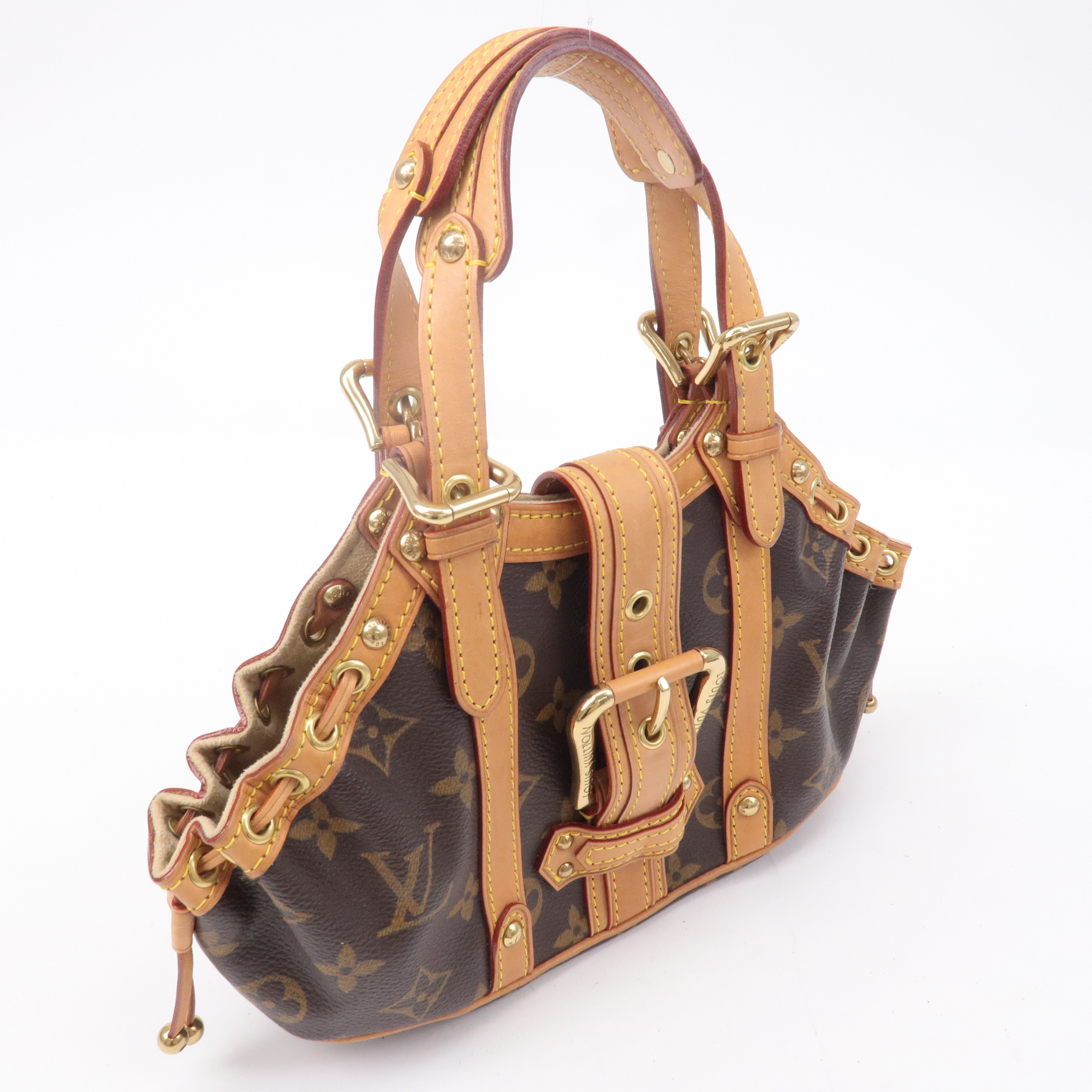 Louis Vuitton Monogram Theda PM Hand Bag Purse M92399