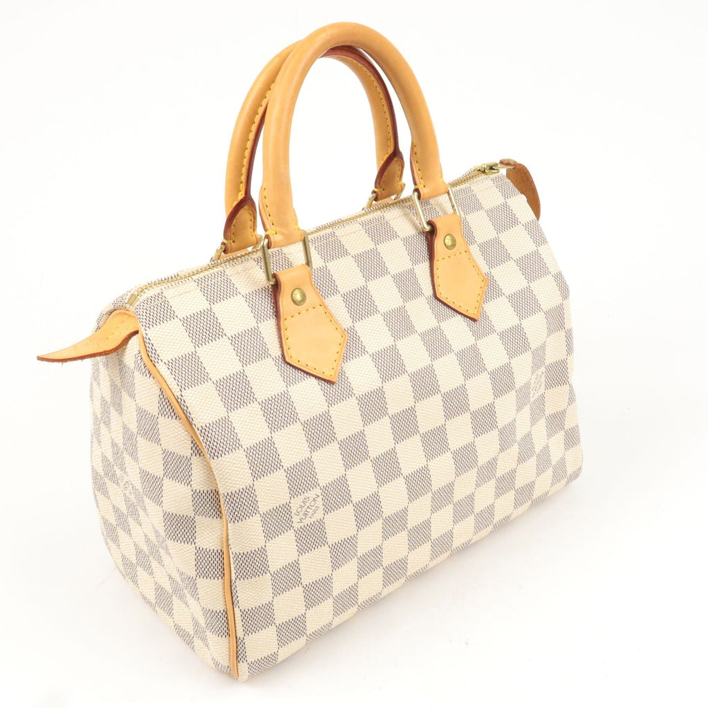 Louis Vuitton Damier Azur Speedy 25 Boston Bag Hand Bag N41534