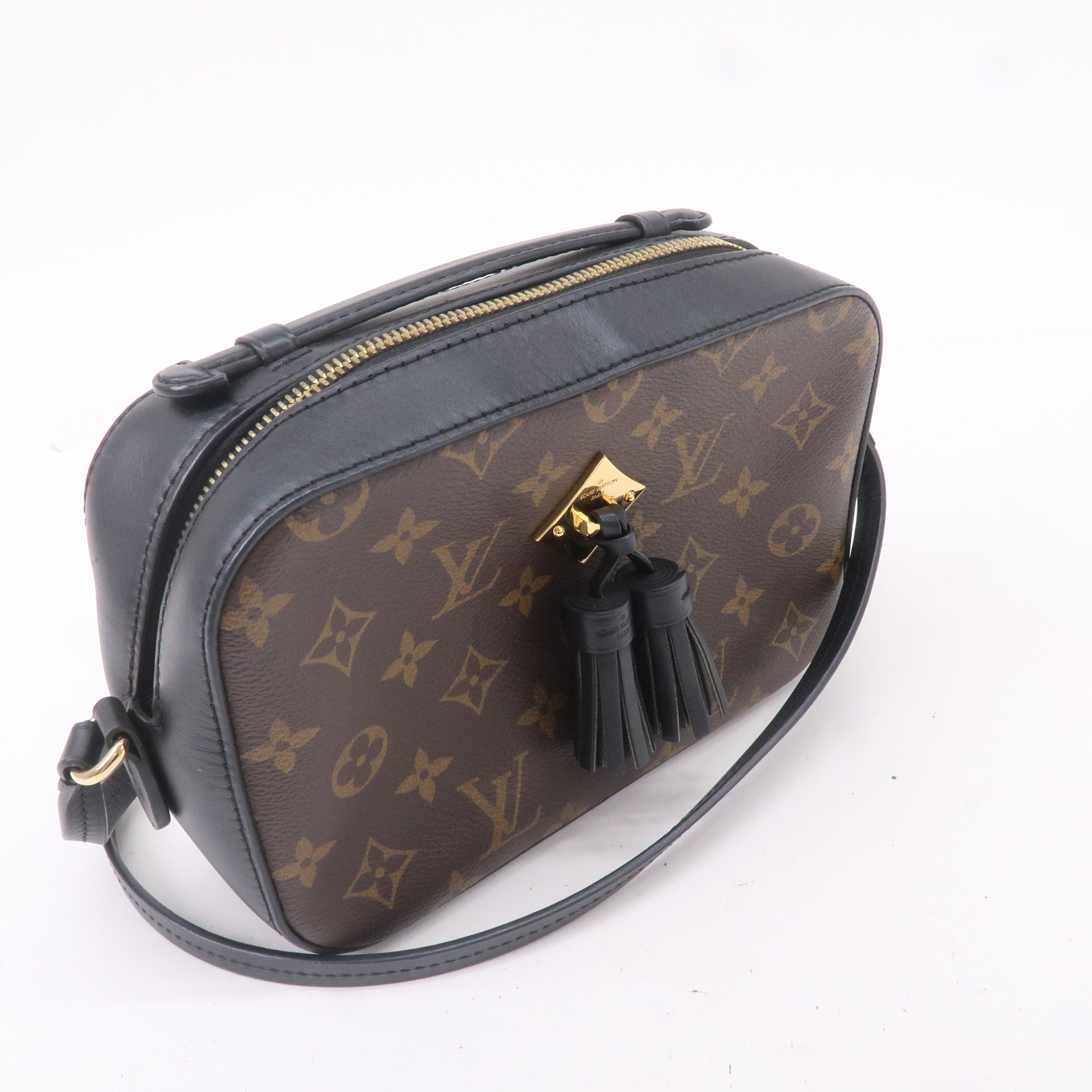 Louis Vuitton Monogram Saintonge Shoulder Bag Brown M43555