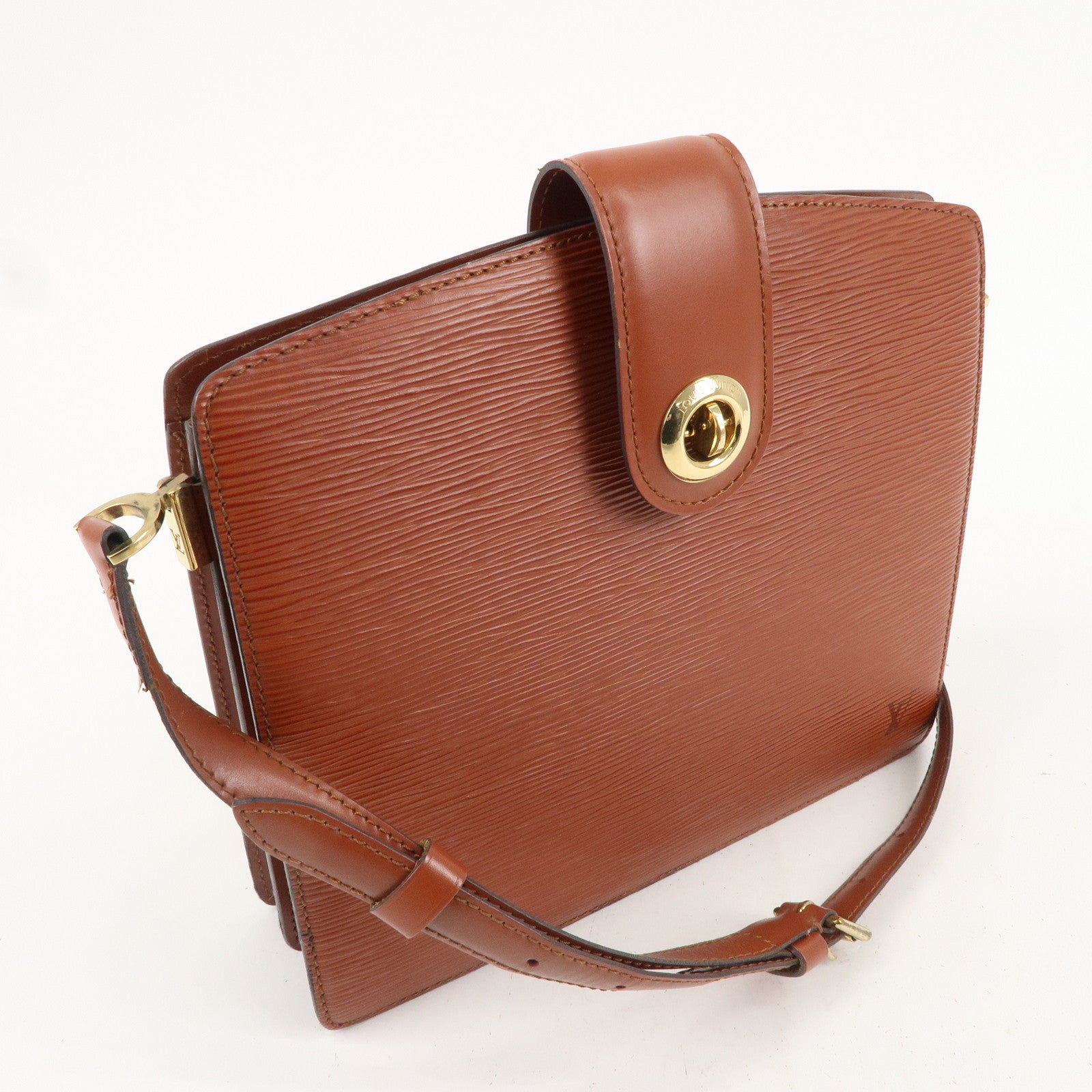 Louis Vuitton Epi Capucines Shoulder Bag M52343