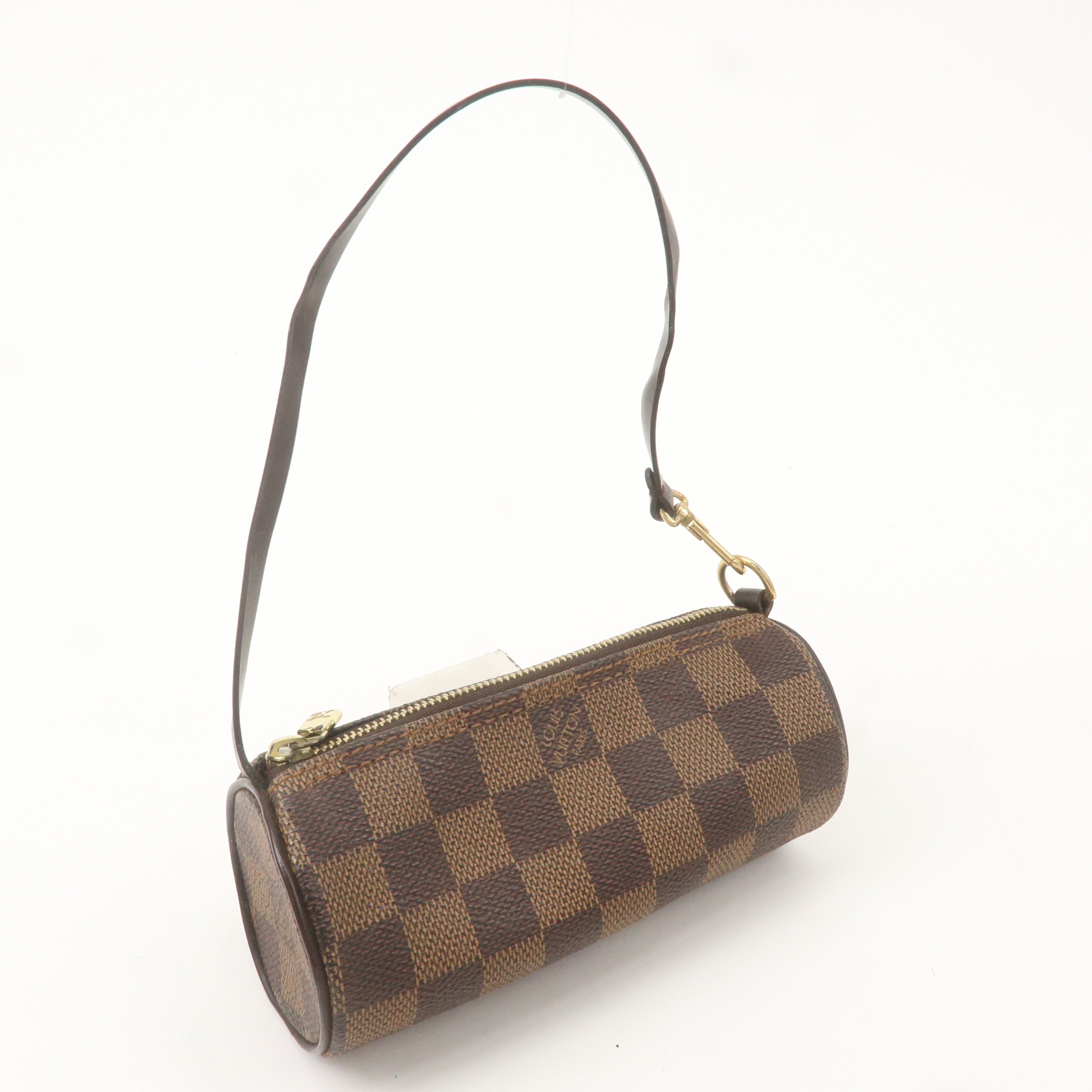Louis Vuitton Damier Mini Pouch for Papillon Bag Brown