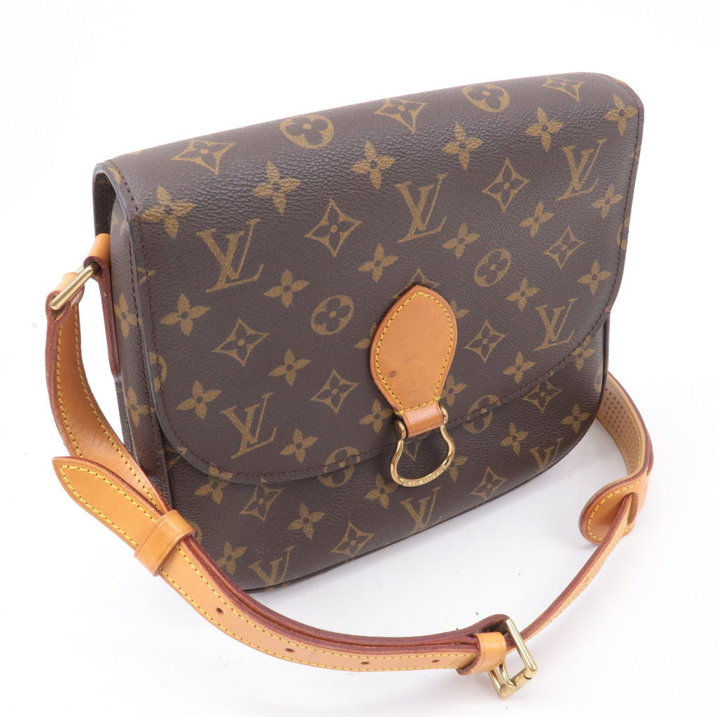 Louis Vuitton Monogram Saint Cloud GM Shoulder Bag Brown M51242