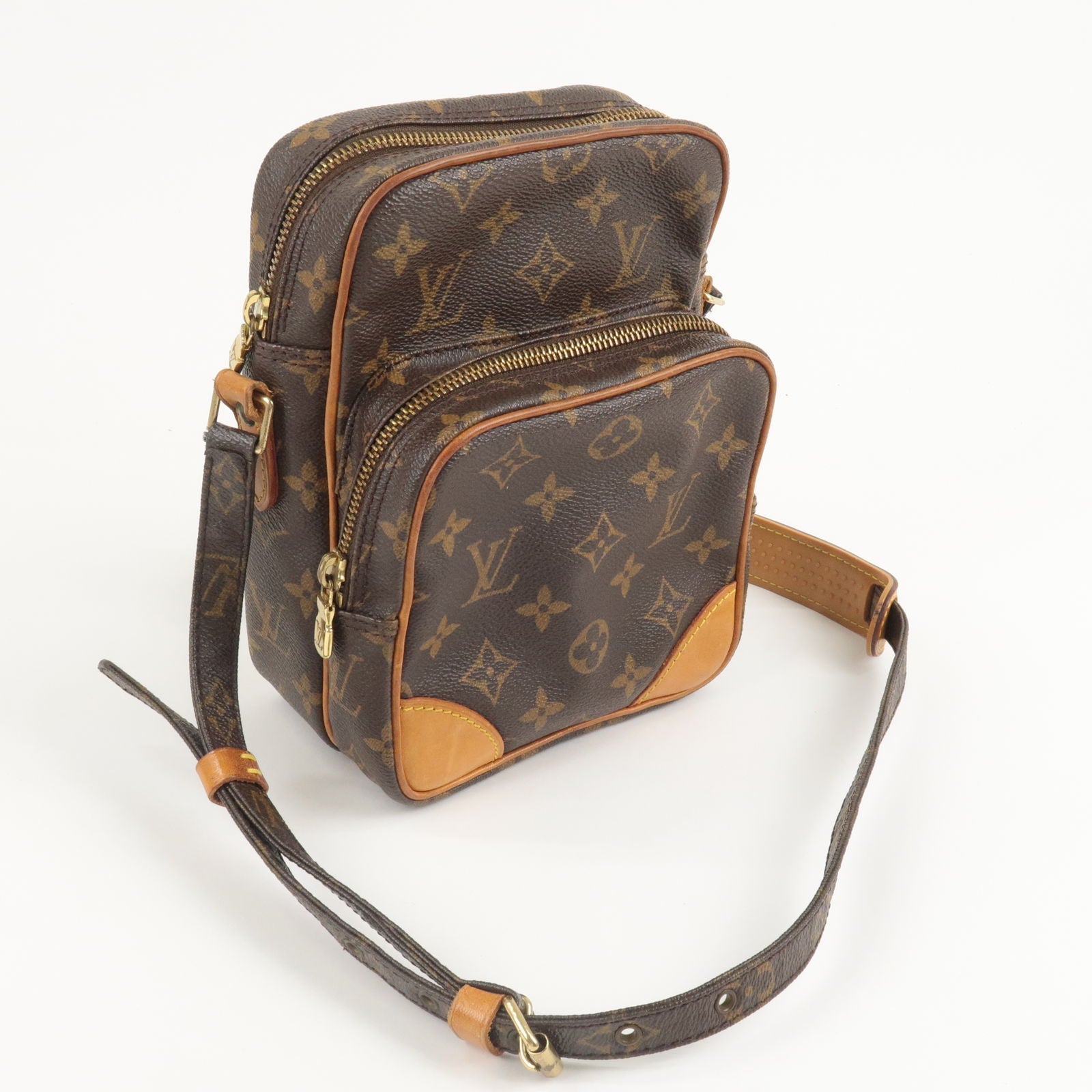 Louis Vuitton Monogram Amazone Shoulder Bag Brown M45236