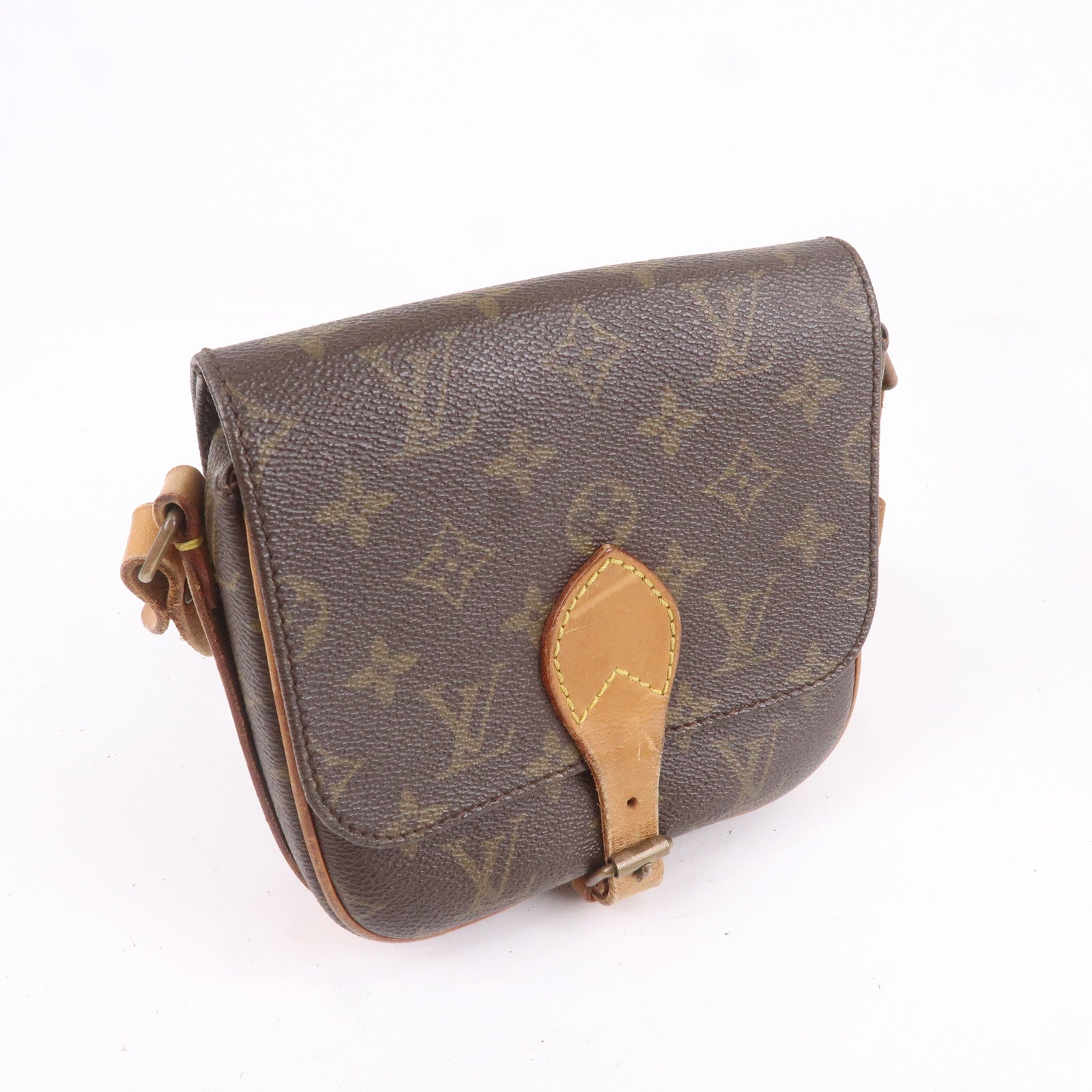 Louis Vuitton Monogram Mini Cartouchiere Shoulder Bag M51254