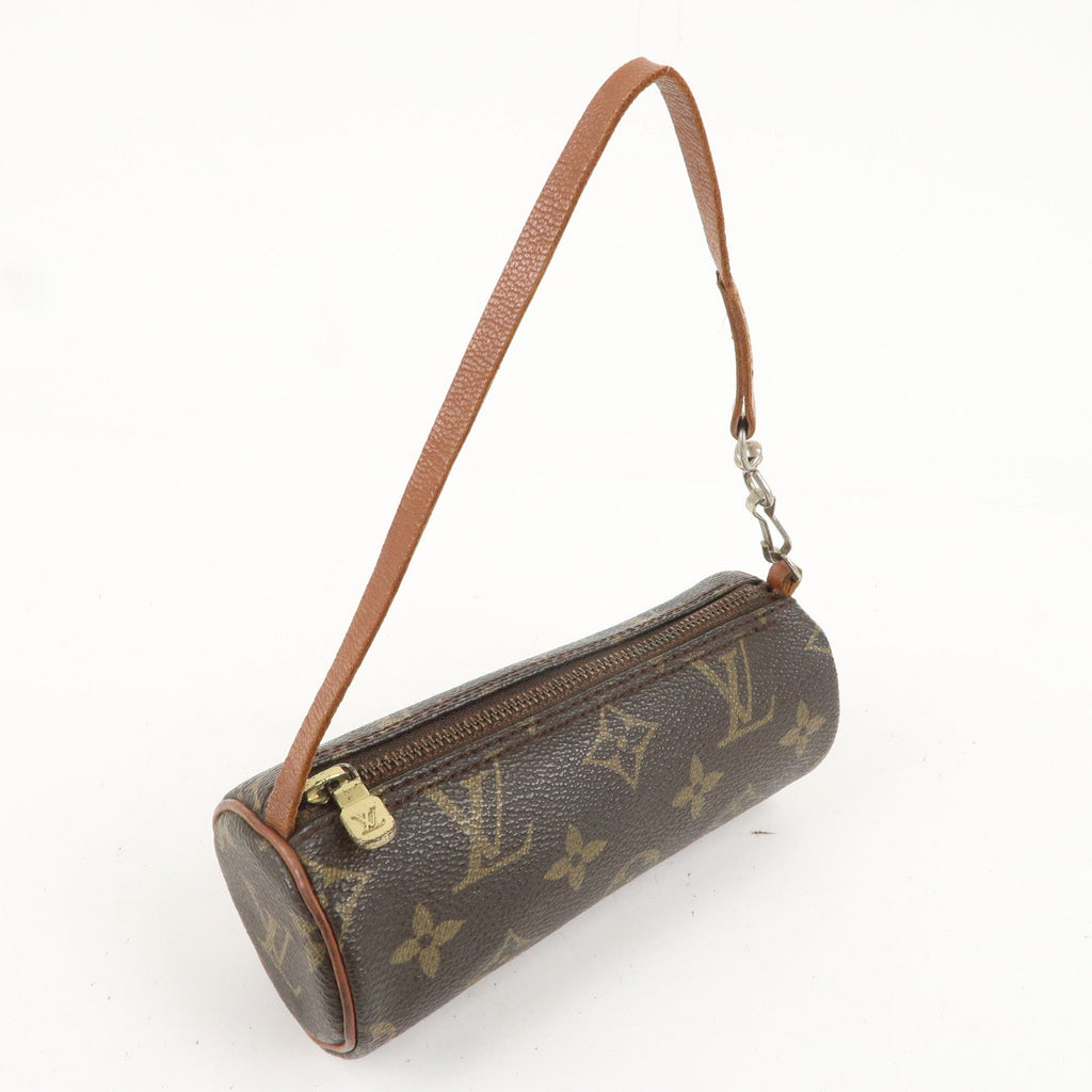 Louis Vuitton Monogram Mini Pouch for Papillon Bag Brown