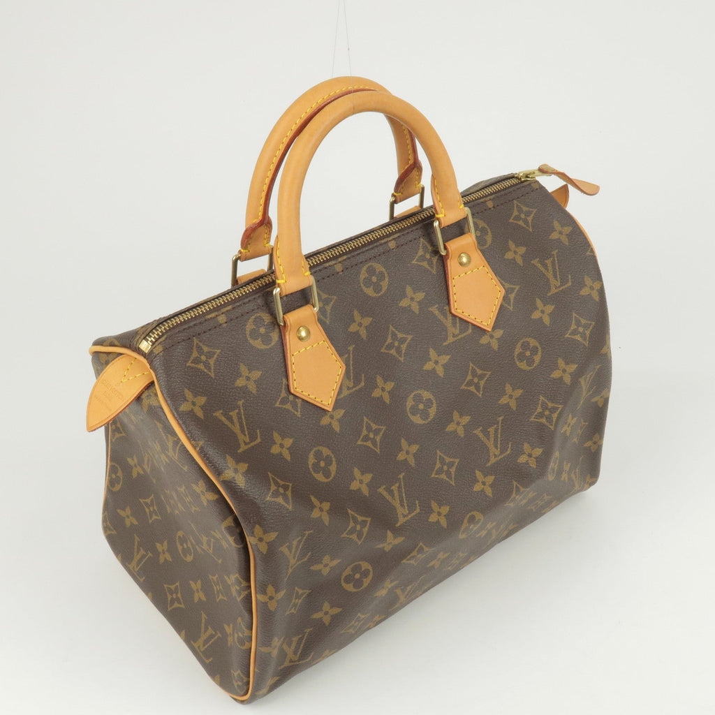 Louis Vuitton Monogram Speedy 30 Hand Bag Boston Bag M41526