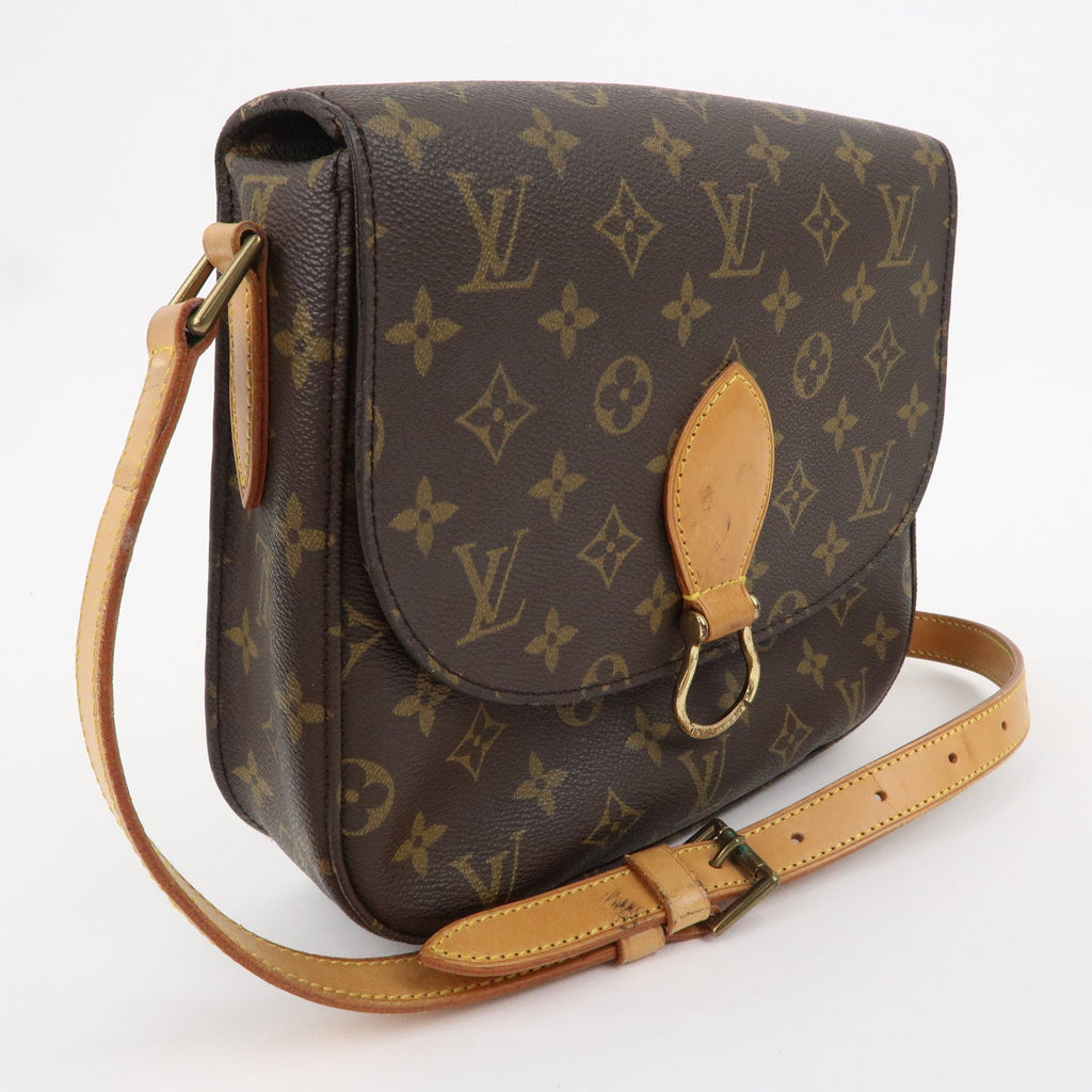 Louis Vuitton Monogram Saint Cloud GM Shoulder Bag Brown M51242