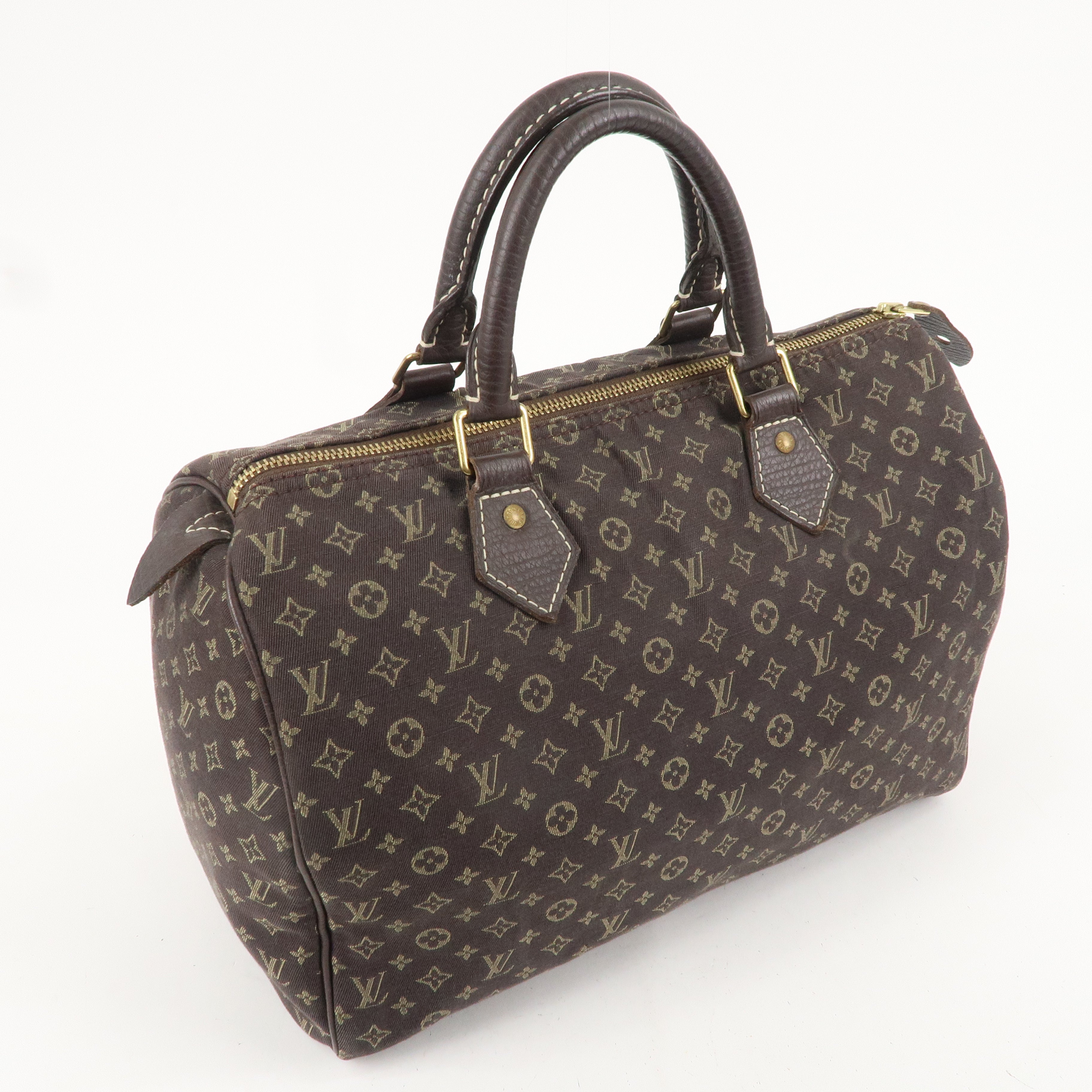 Louis Vuitton Monogram Minilin Speedy 30 Boston Bag M95224
