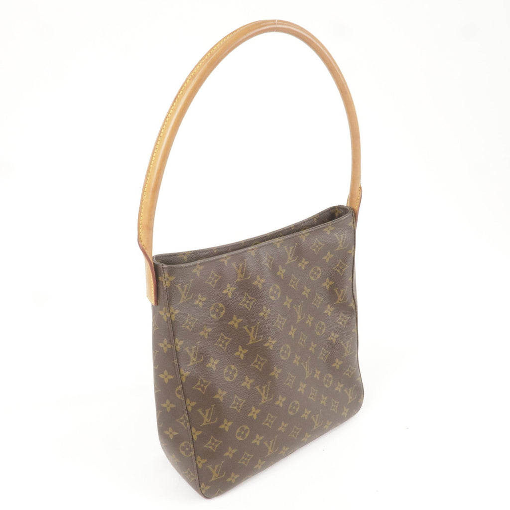 Louis Vuitton Monogram Looping GM Shoulder Bag Brown M51145