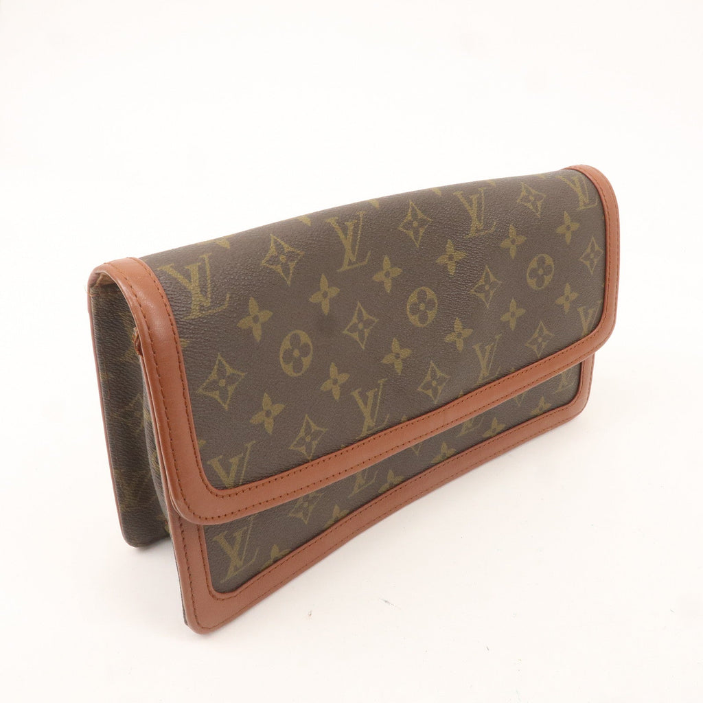 Louis Vuitton Monogram Pochette Dame GM Clutch Bag M51810