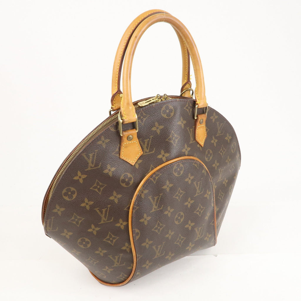 Louis Vuitton Monogram Ellipse MM Hand Bag Brown M51126