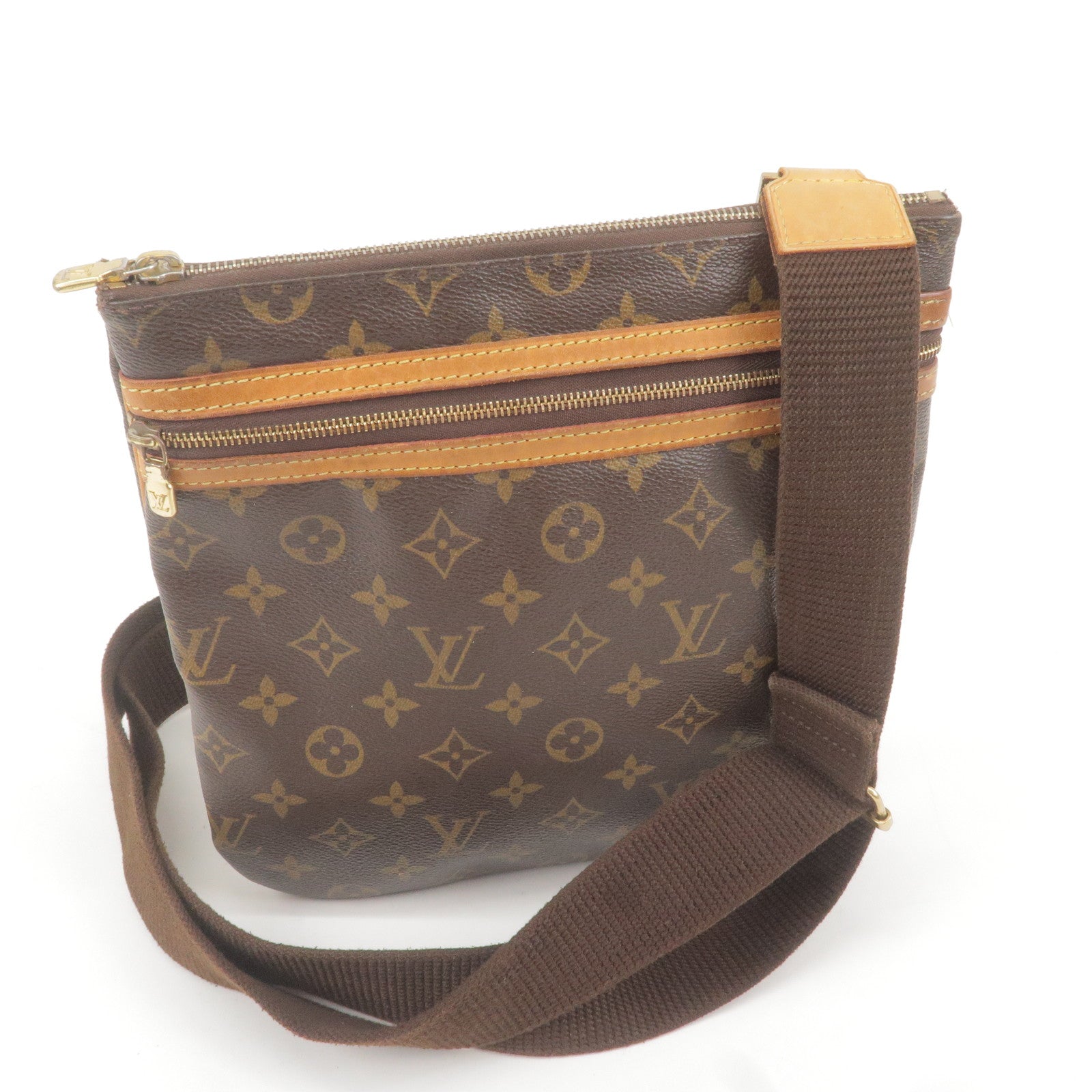 Louis Vuitton Monogram Pochette Bosphore Shoulder Bag M40044