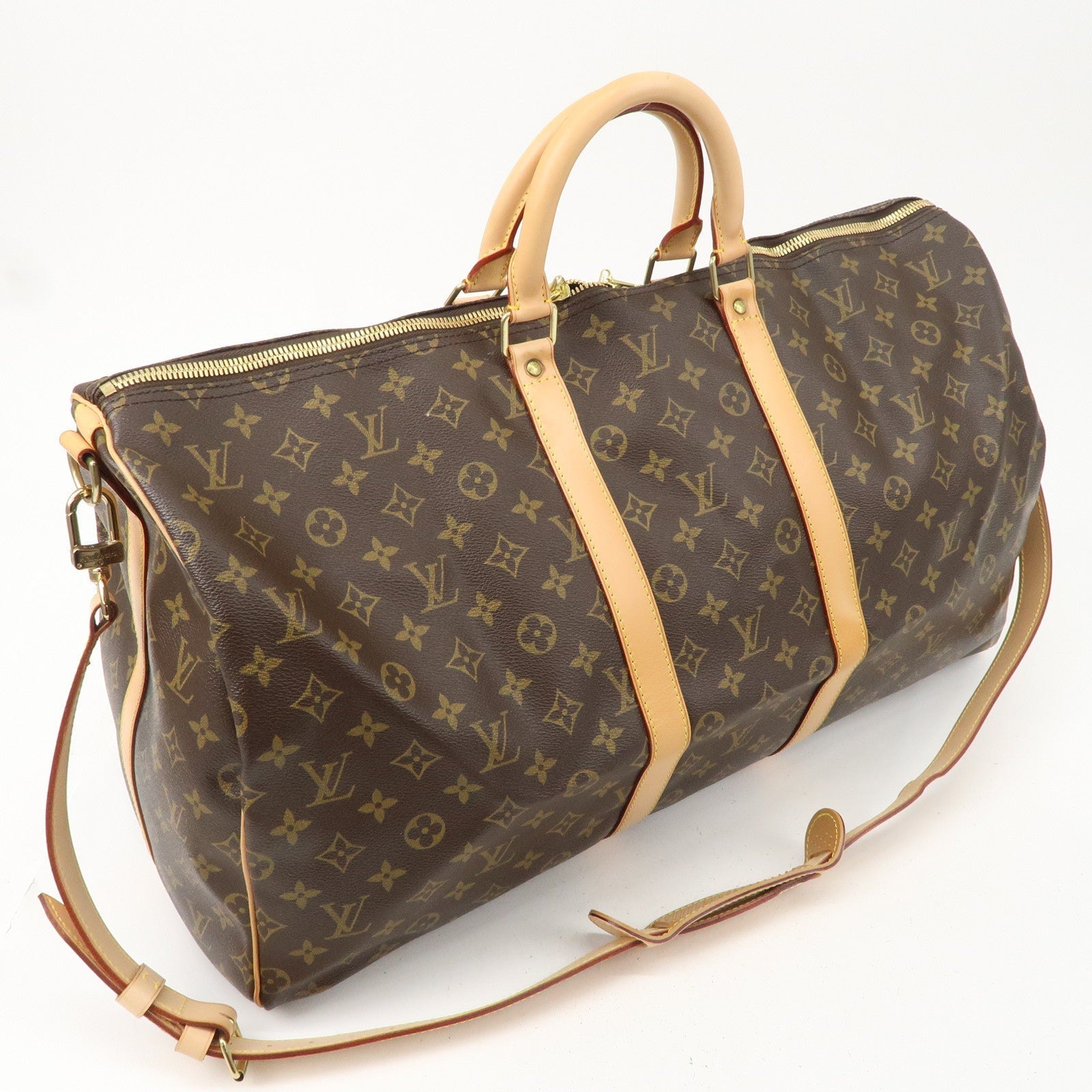 Louis Vuitton Monogram Keep All Bandouliere 55 Bag M41414