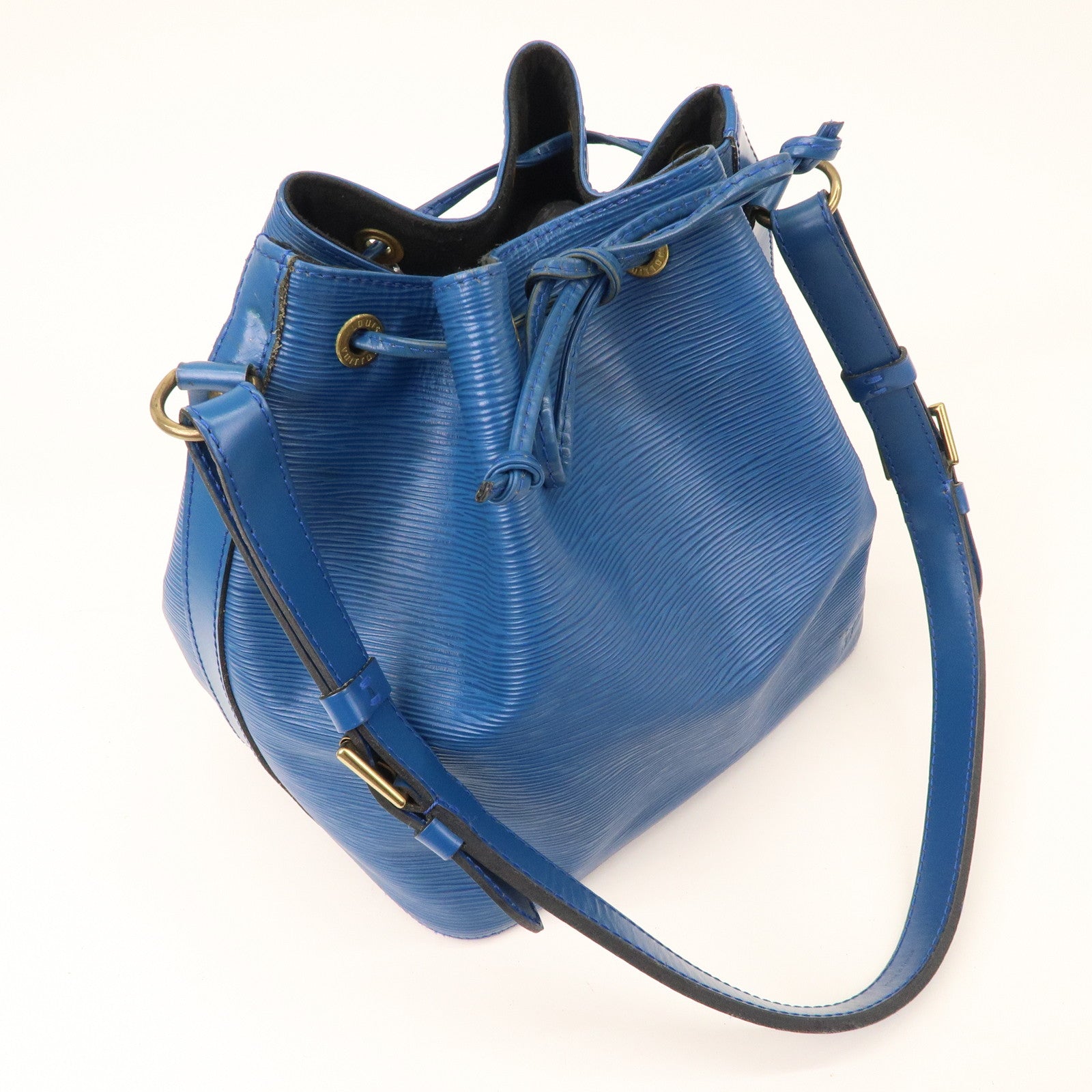 Louis Vuitton Epi Petit Noe Shoulder Bag Toledo Blue M44105