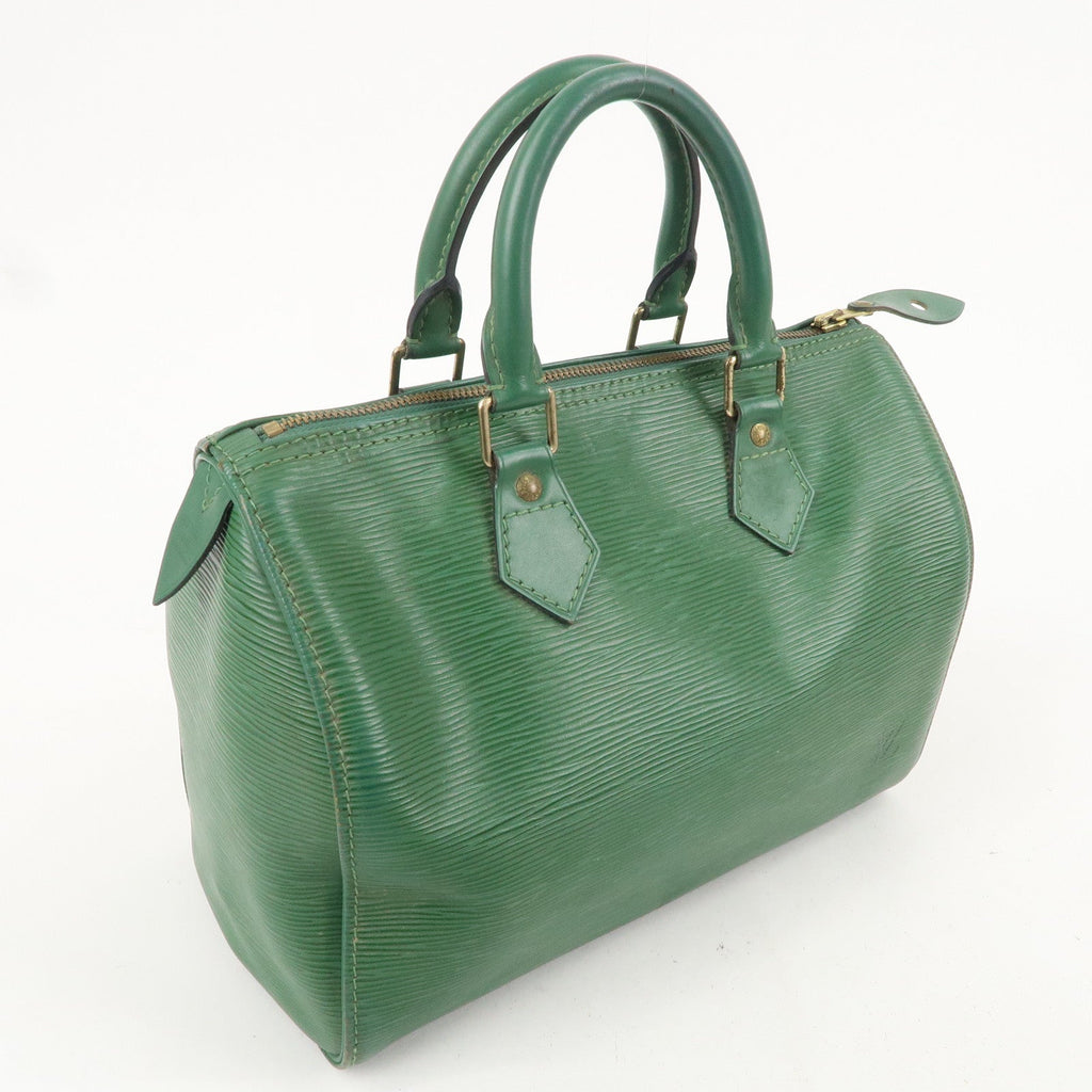 Louis Vuitton Epi Speedy 25 Hand Boston Bag Borneo Green M43014