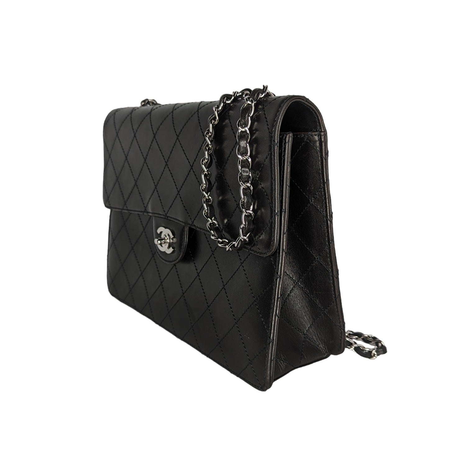Chanel bag Vintage Square Classic Single Flap Bag Lambskin