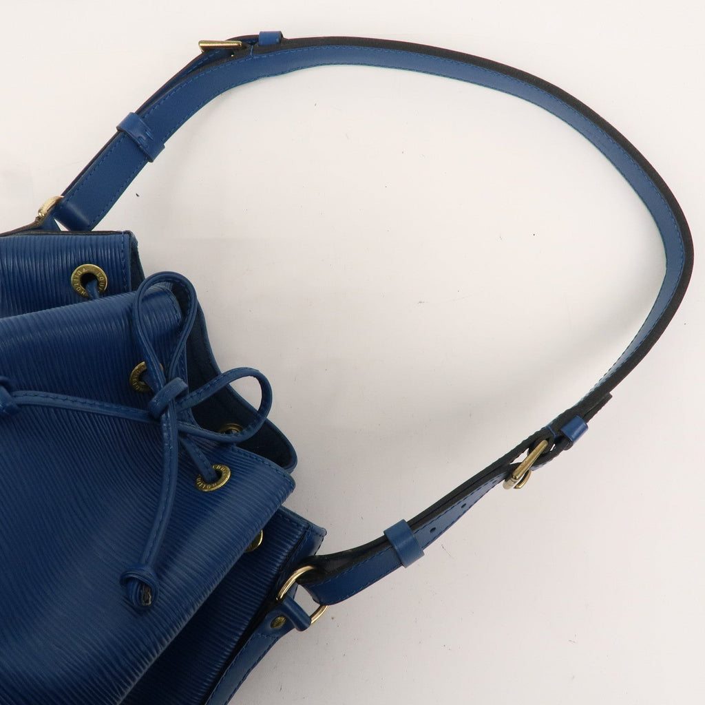 Louis Vuitton Epi Petit Noe Shoulder Bag Toledo Blue M44105